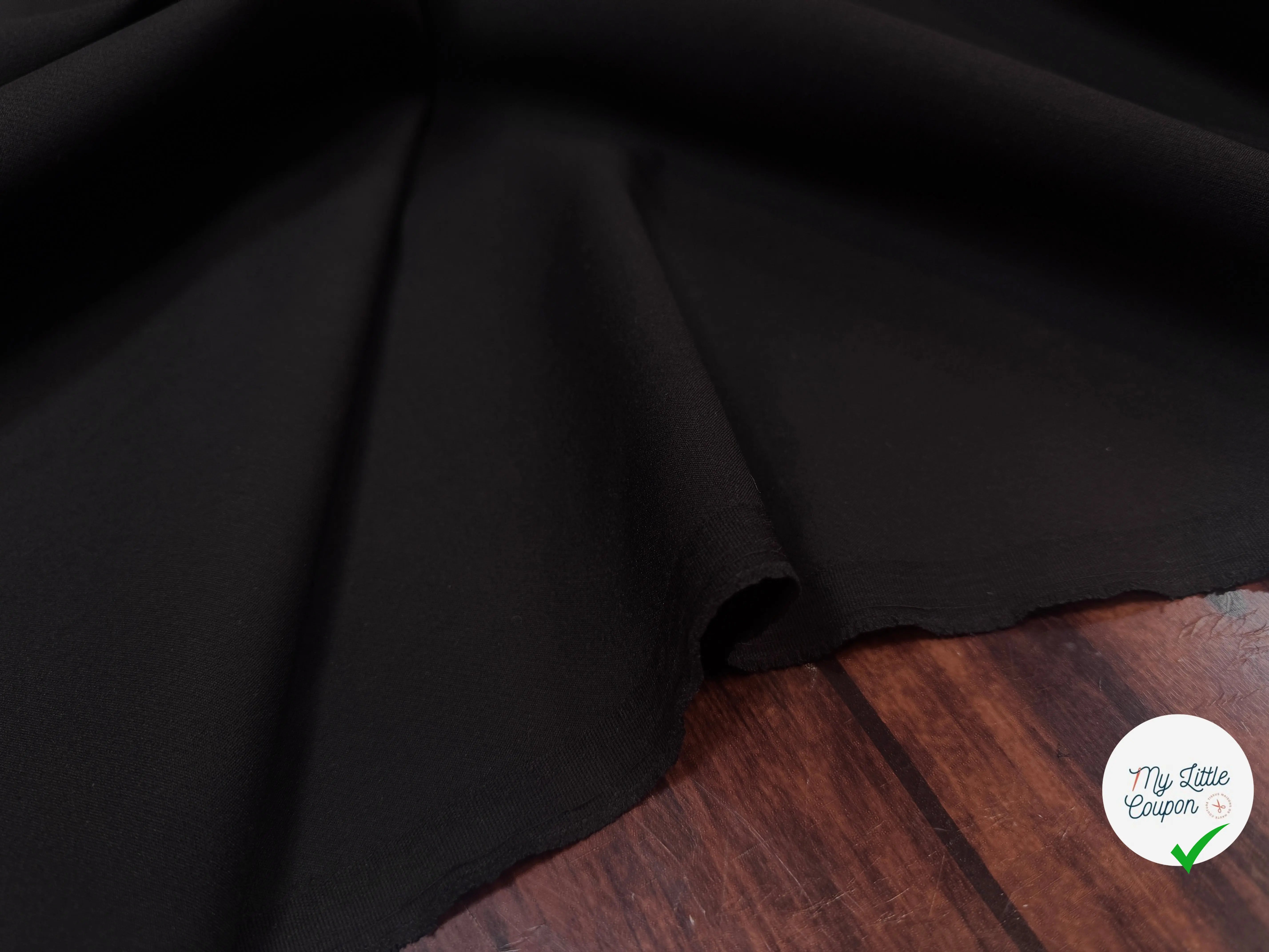 GABARDINE POLYESTER VISCOSE PRATO - My Little Coupon
