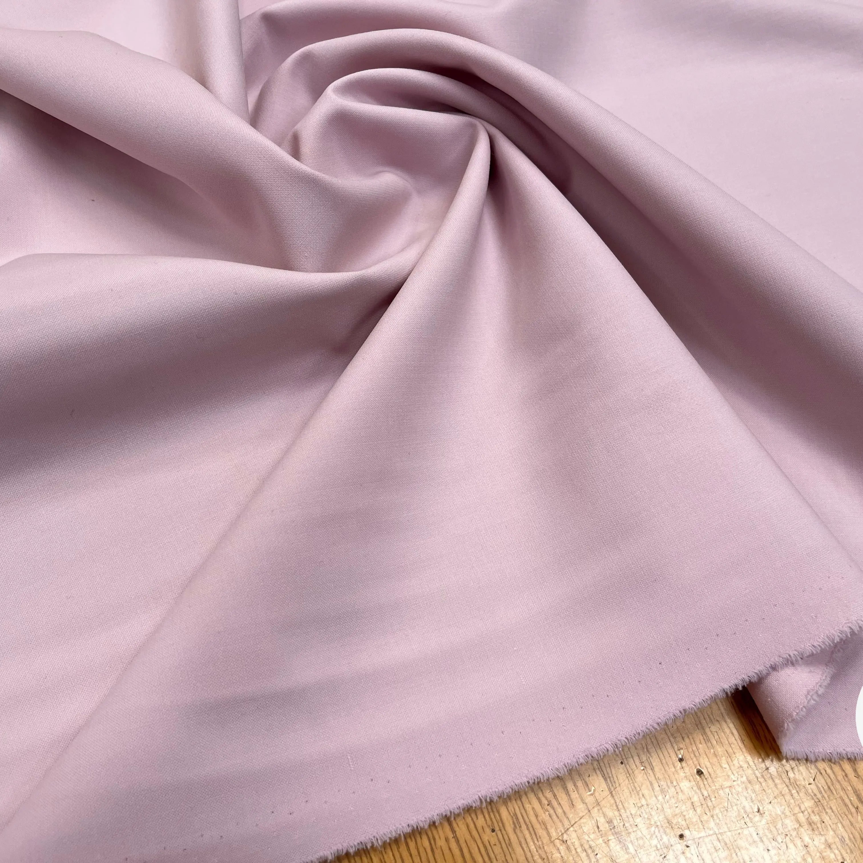 GABARDINE POLYLAINE 41% LAINE VIERGE LIGHT PINK - My Little Coupon