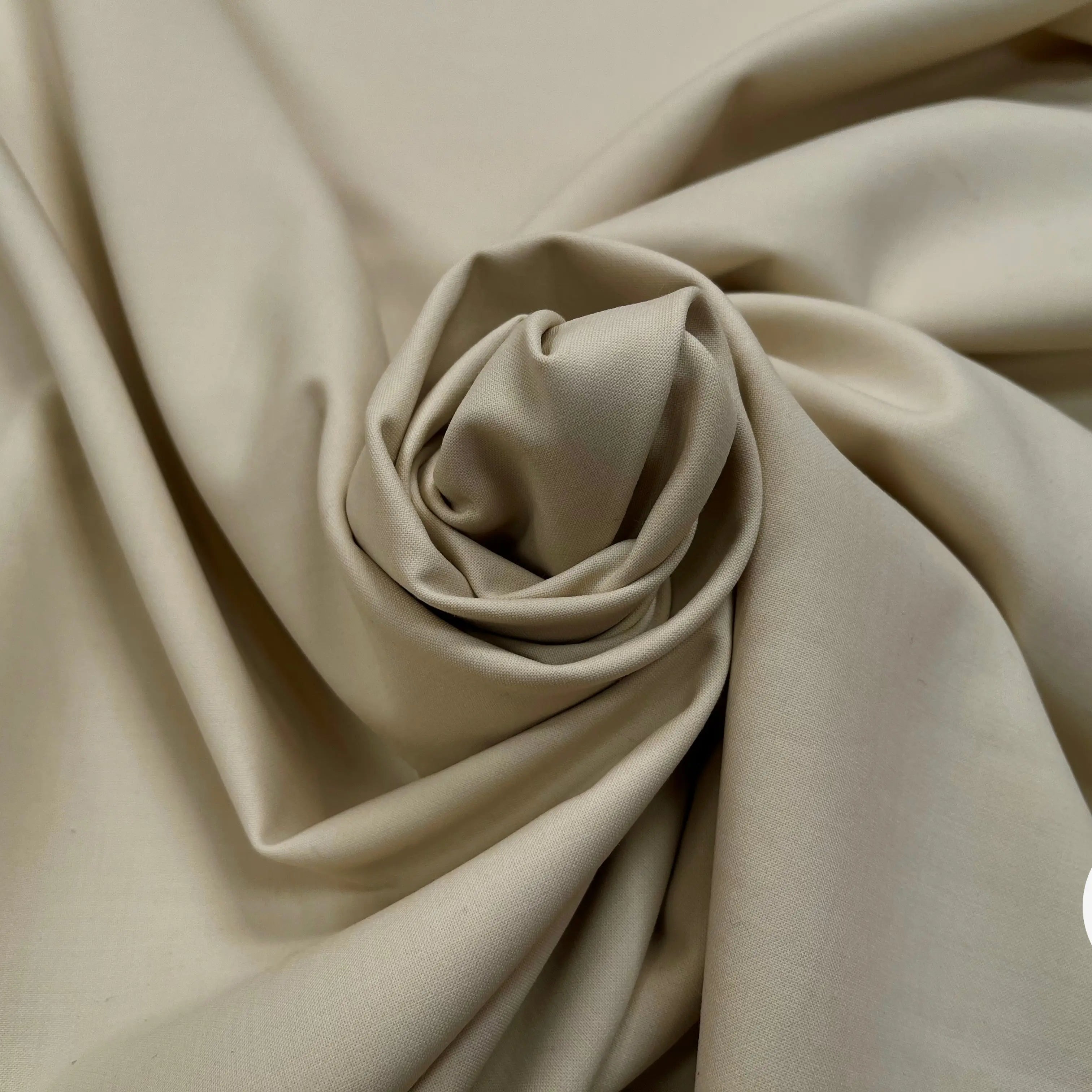 GABARDINE POLYLAINE 41% LAINE VIERGE OYSTER GRIS - My Little Coupon