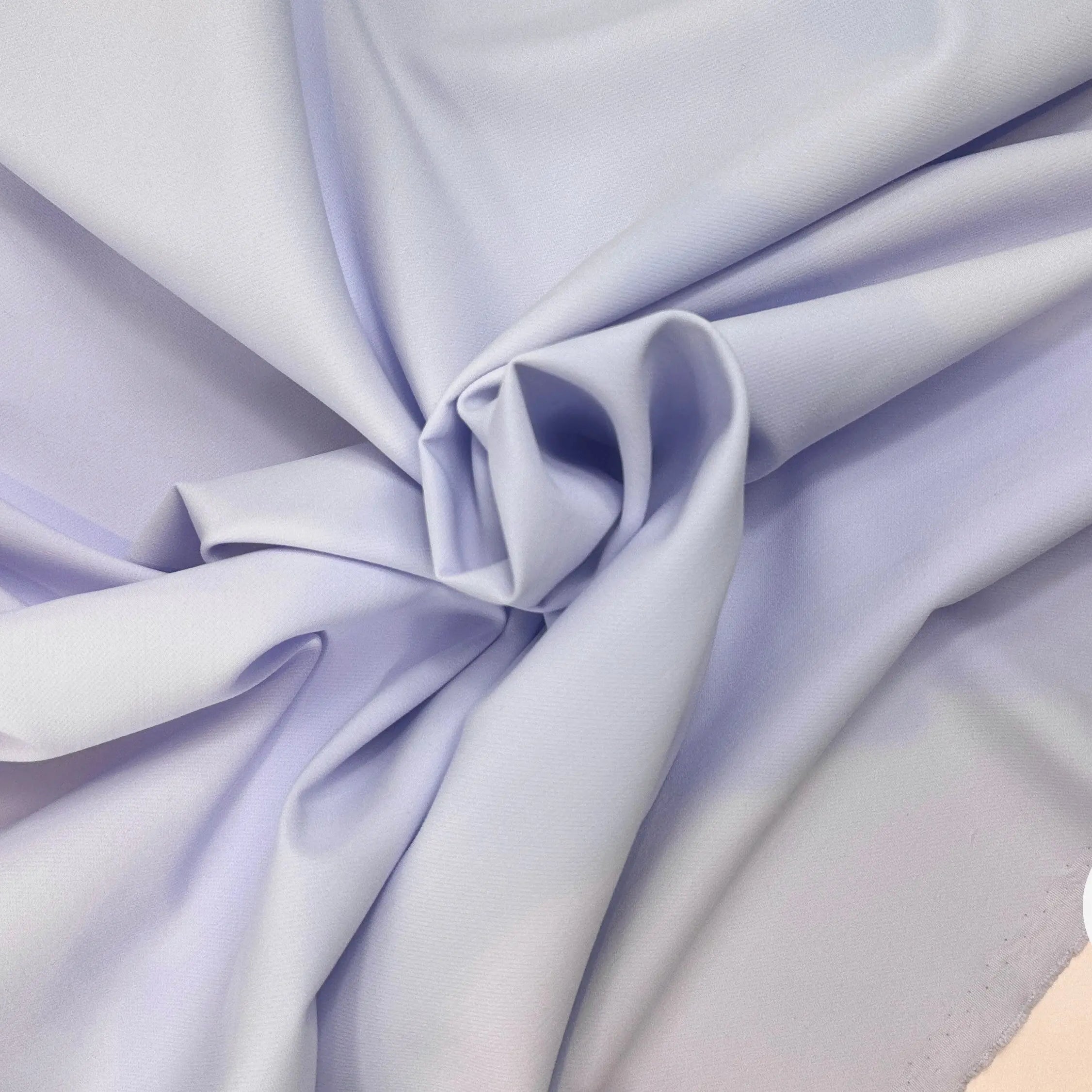 GABARDINE POLYVISCOSE LILAS CLAIR MSO