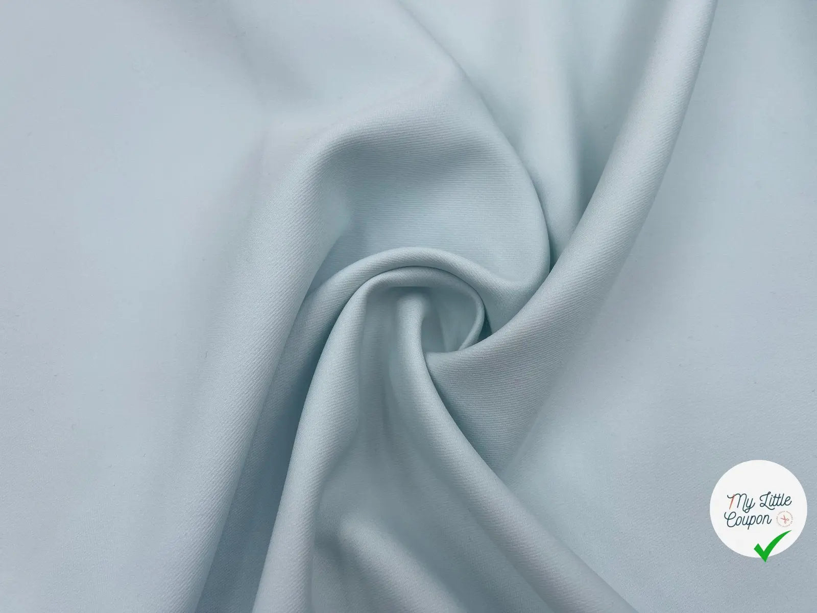GABARDINE QUALITÉ JAPAN VERT D'EAU - My Little Coupon - tissu - coudre