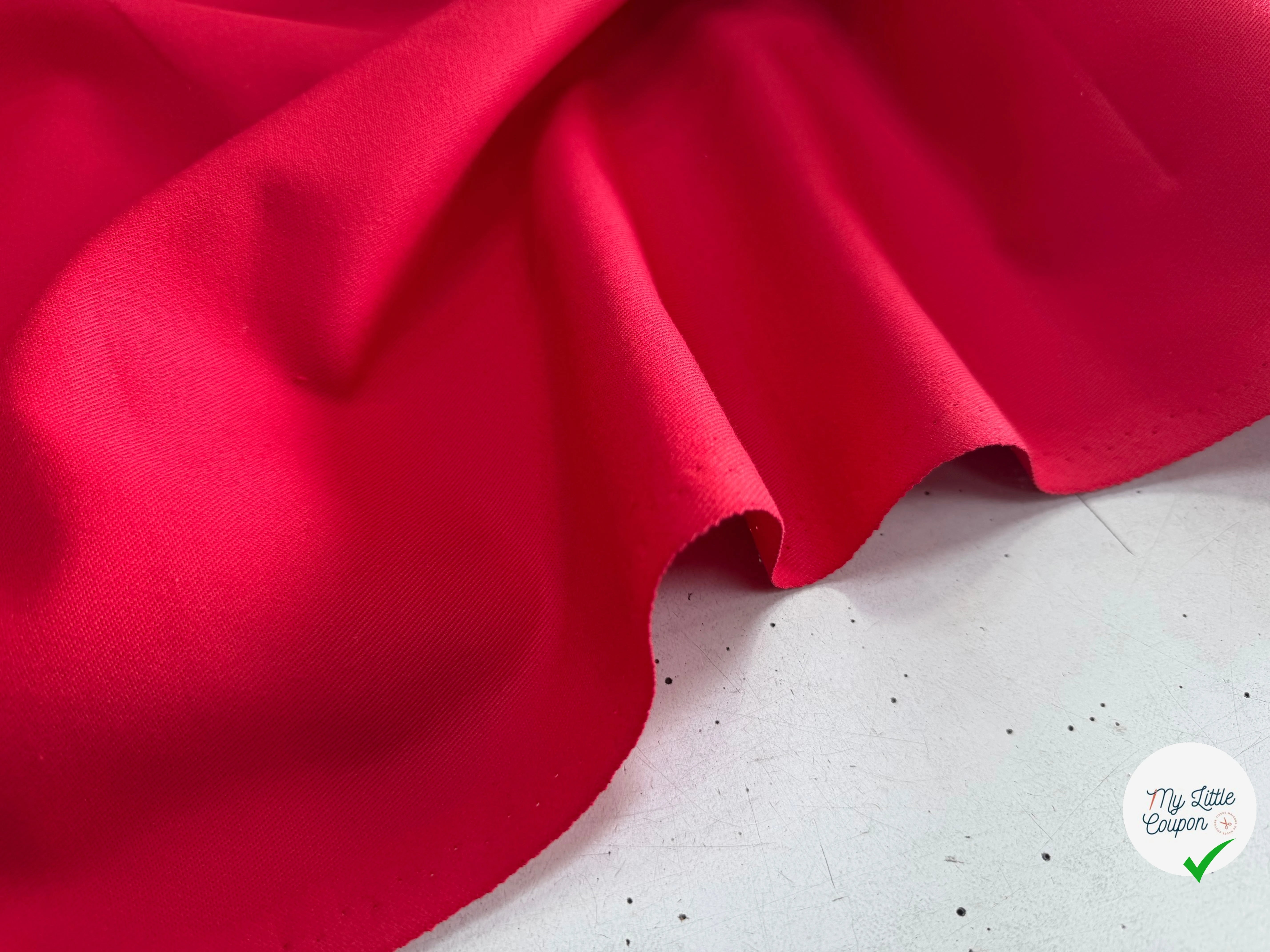 GABARDINE SERGÉE 100% COTON CORRIDA 811 150 CM - My Little Coupon