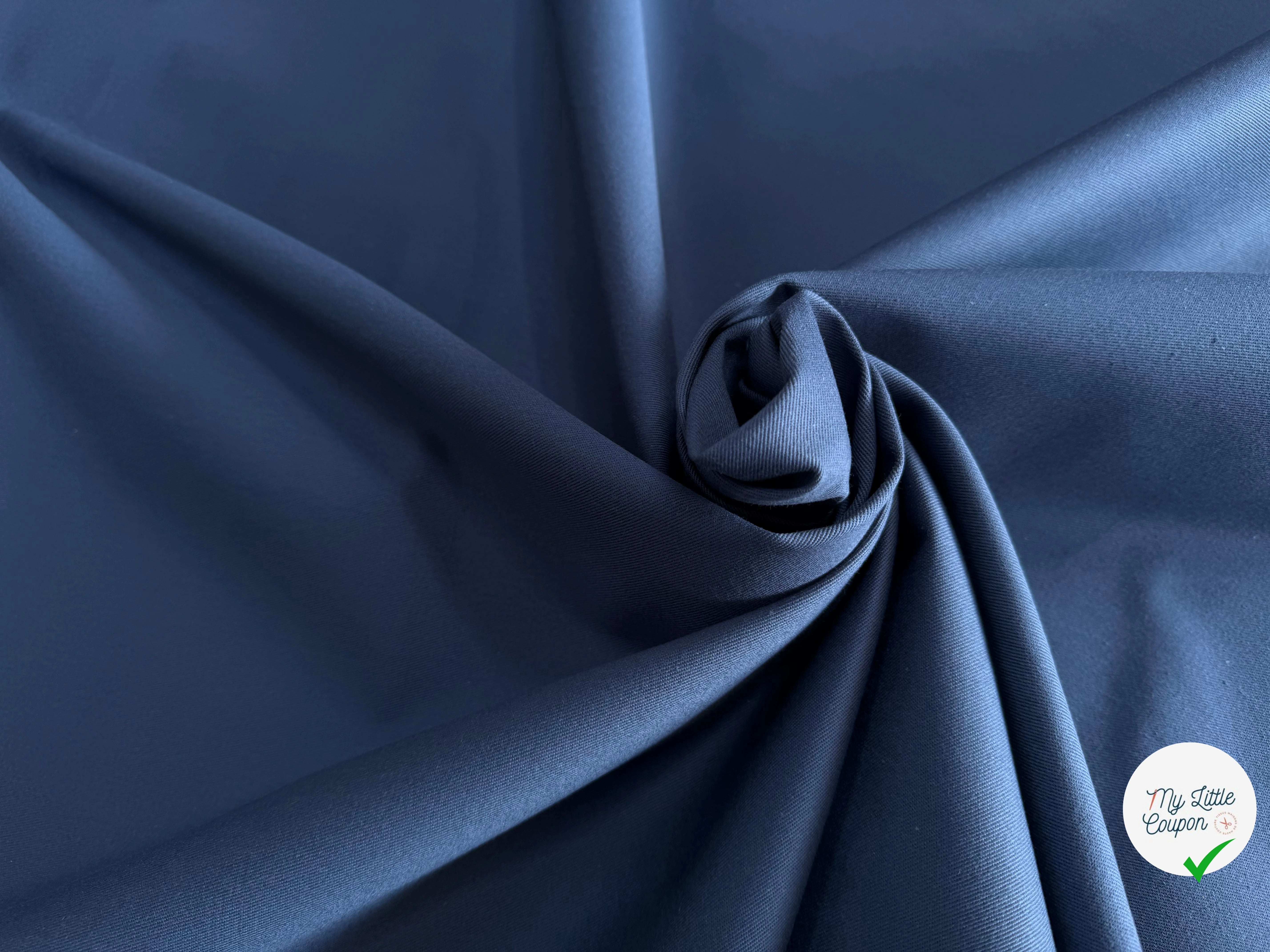 GABARDINE SERGÉE 100% COTON DENIM 835 150 CM - My Little Coupon