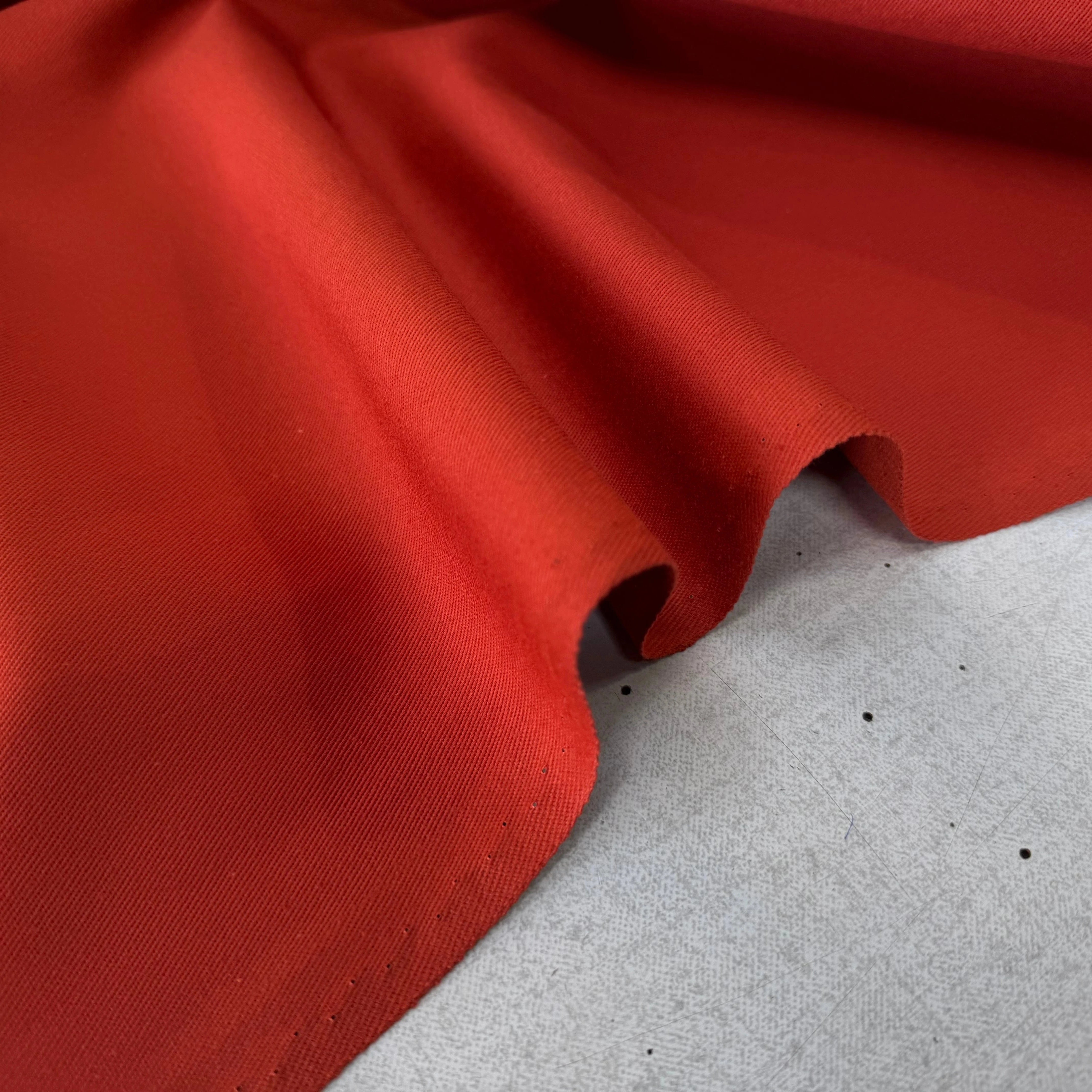 GABARDINE SERGÉE 100% COTON TERRACOTTA 857 150 CM - My Little Coupon