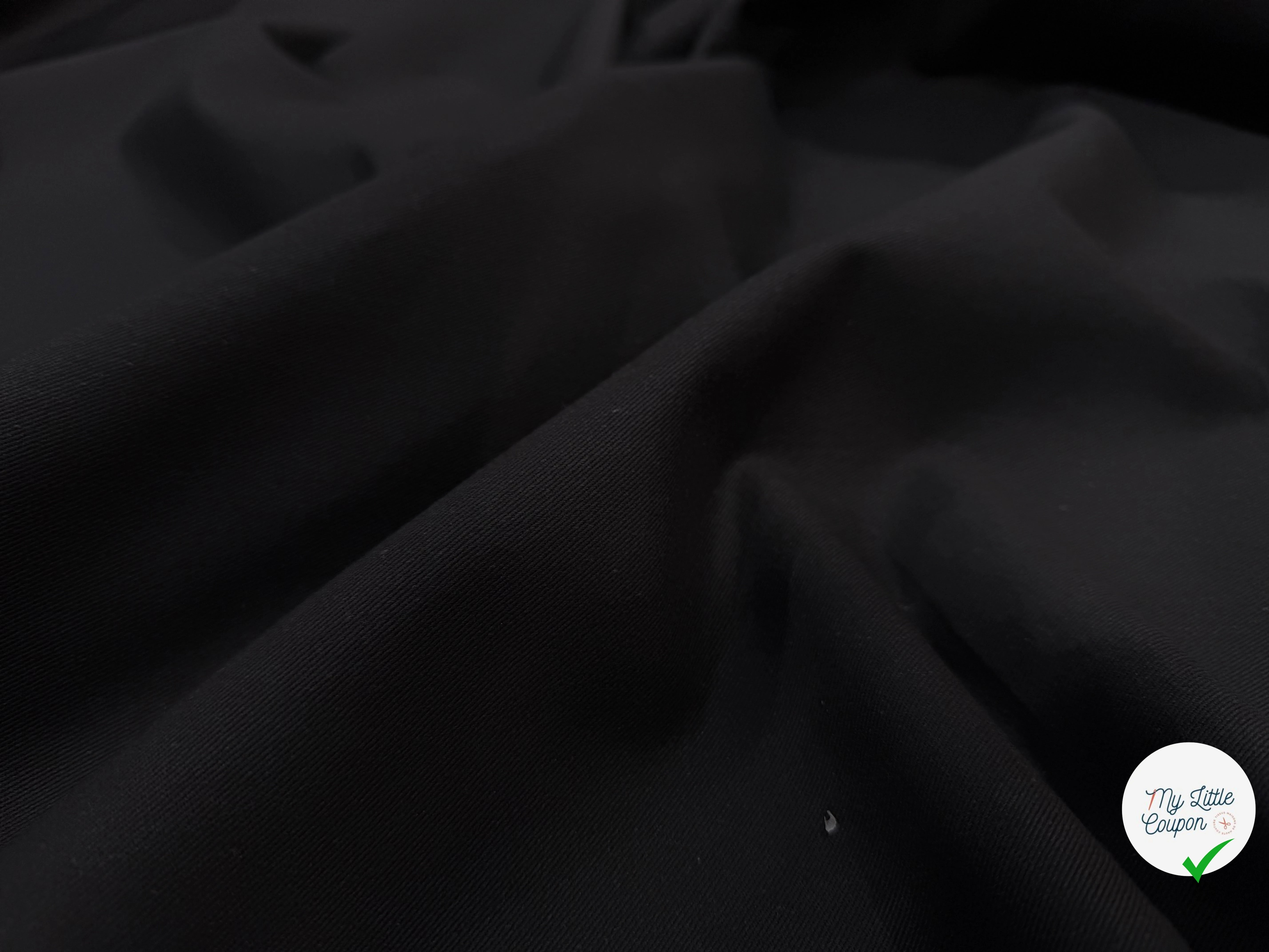 GABARDINE SERGÉE CARBONE 861 1ERE PROD 150 CM - My Little Coupon