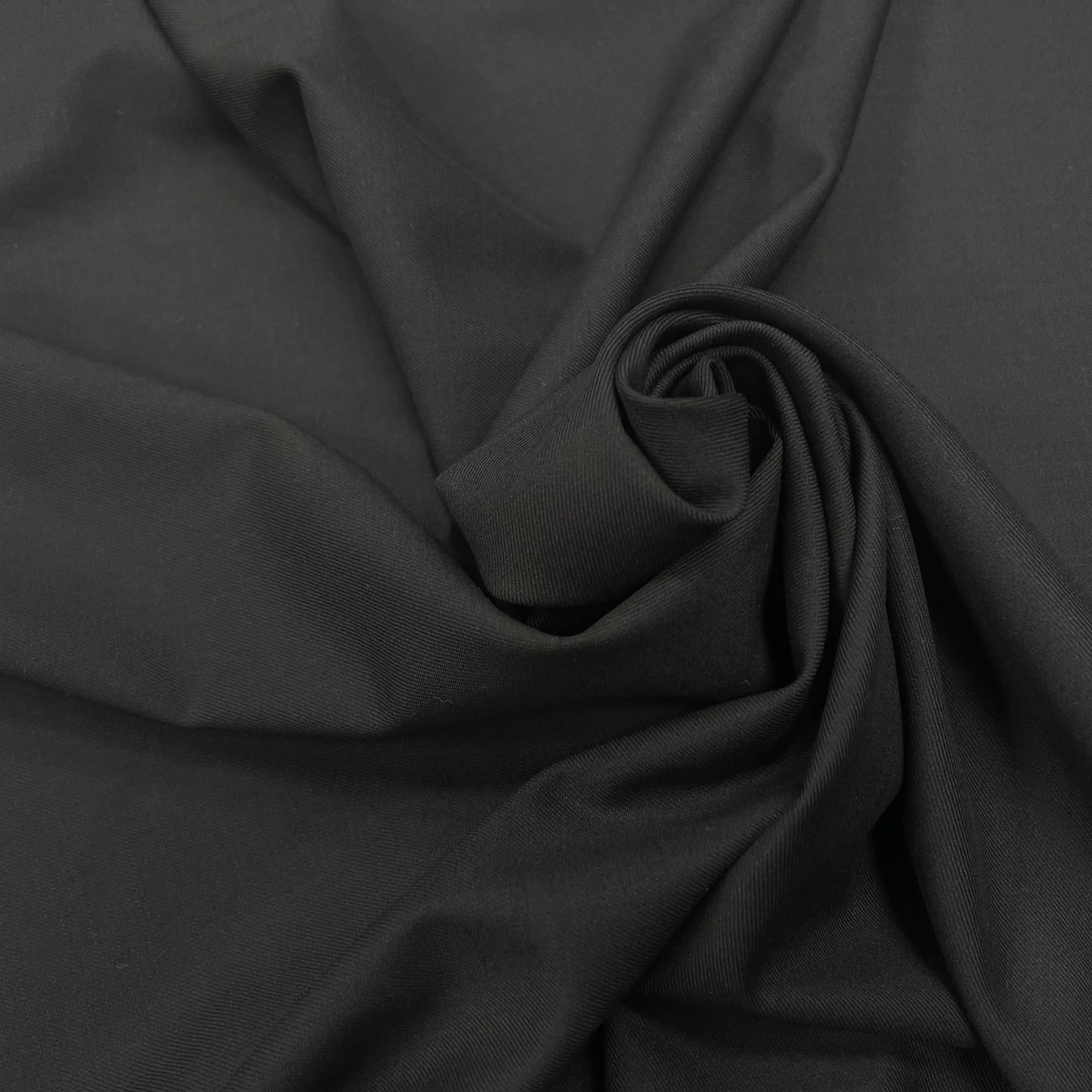 GABARDINE SERGÉE FLUIDE LAINE 2%EA MARRON - My Little Coupon