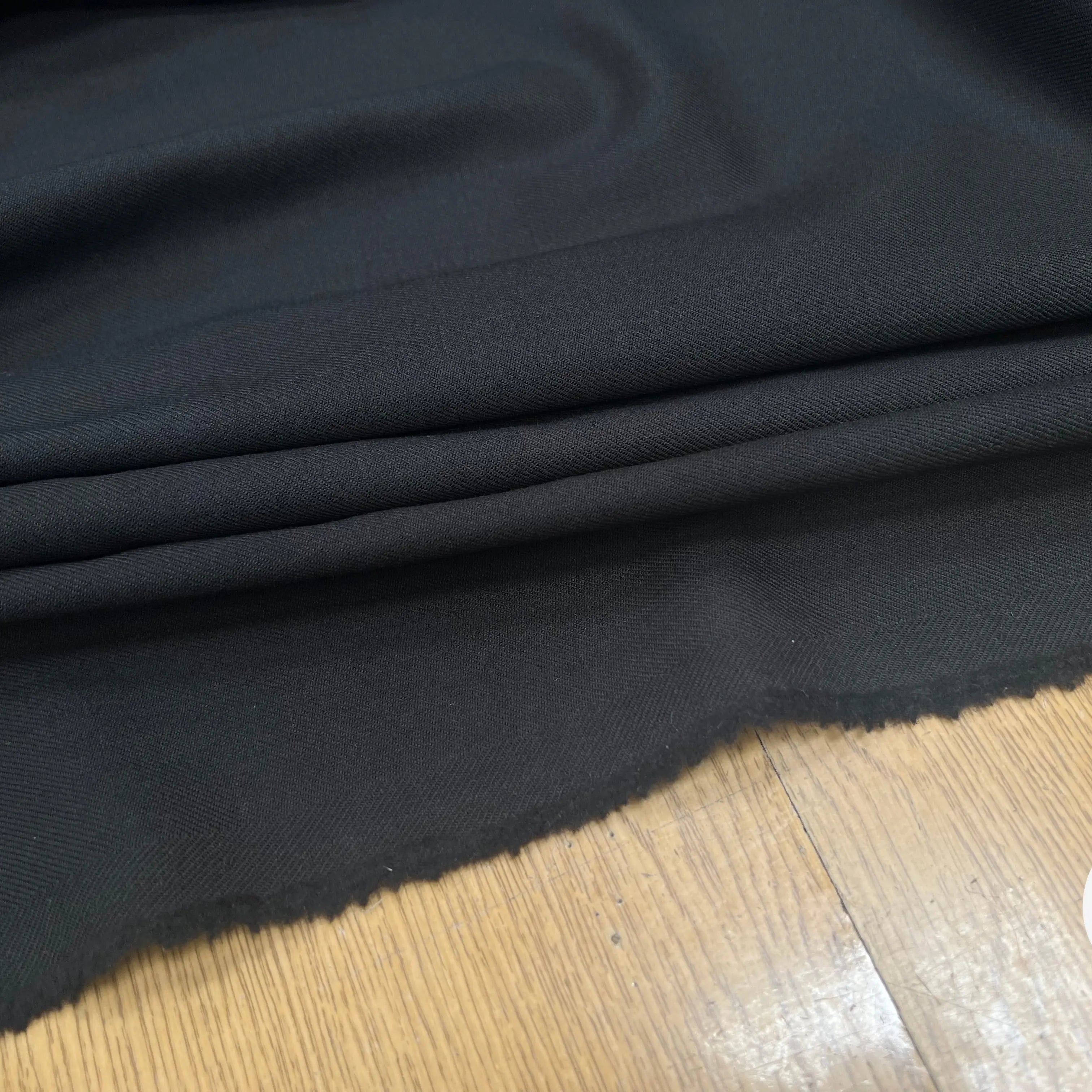 GABARDINE SERGÉE FLUIDE LAINE 2%EA MARRON - My Little Coupon