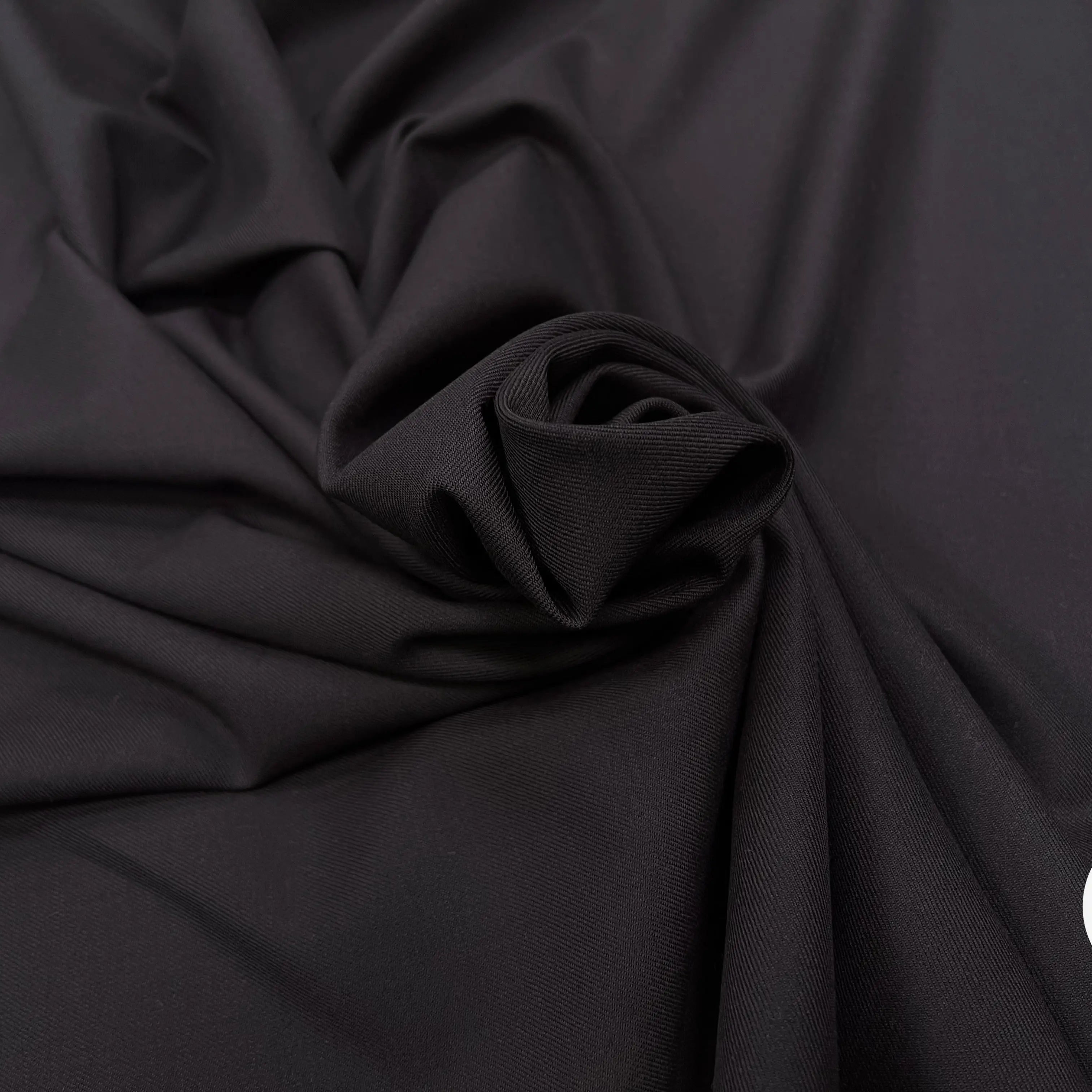 GABARDINE SERGÉE FLUIDE LAINE 2%EA MARRON - My Little Coupon