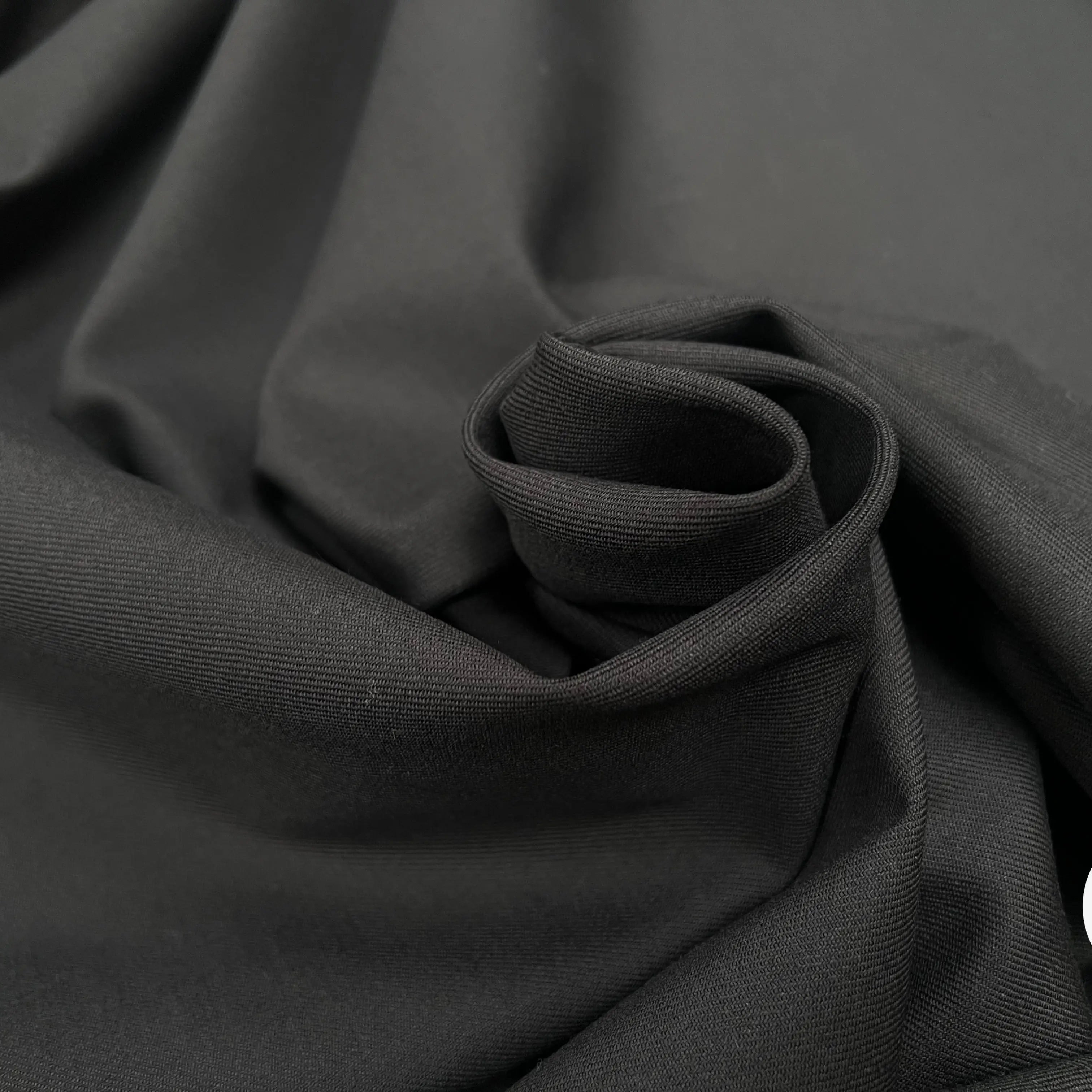 GABARDINE SERGÉE FLUIDE LAINE 2%EA MARRON - My Little Coupon