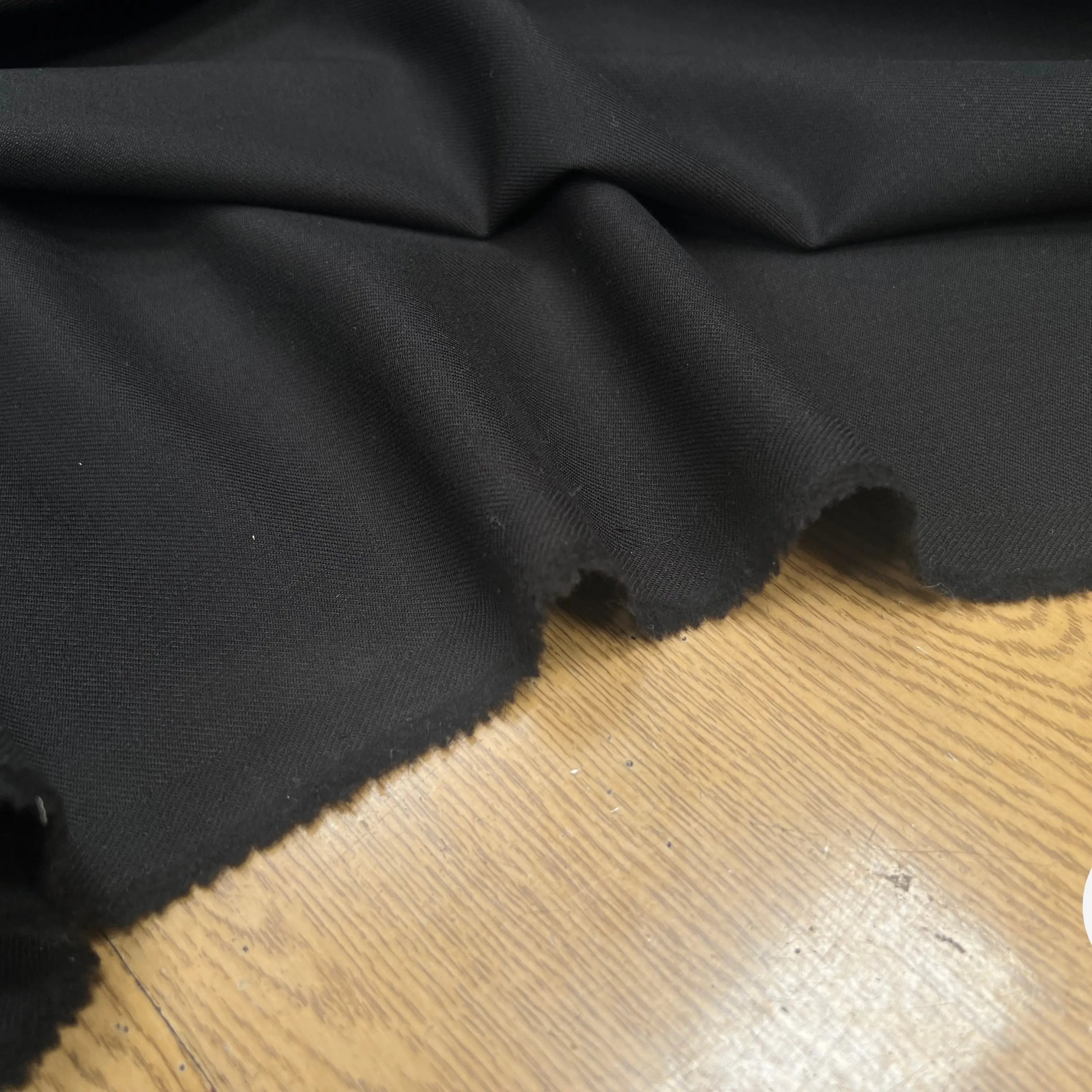 GABARDINE SERGÉE FLUIDE LAINE 2%EA MARRON - My Little Coupon