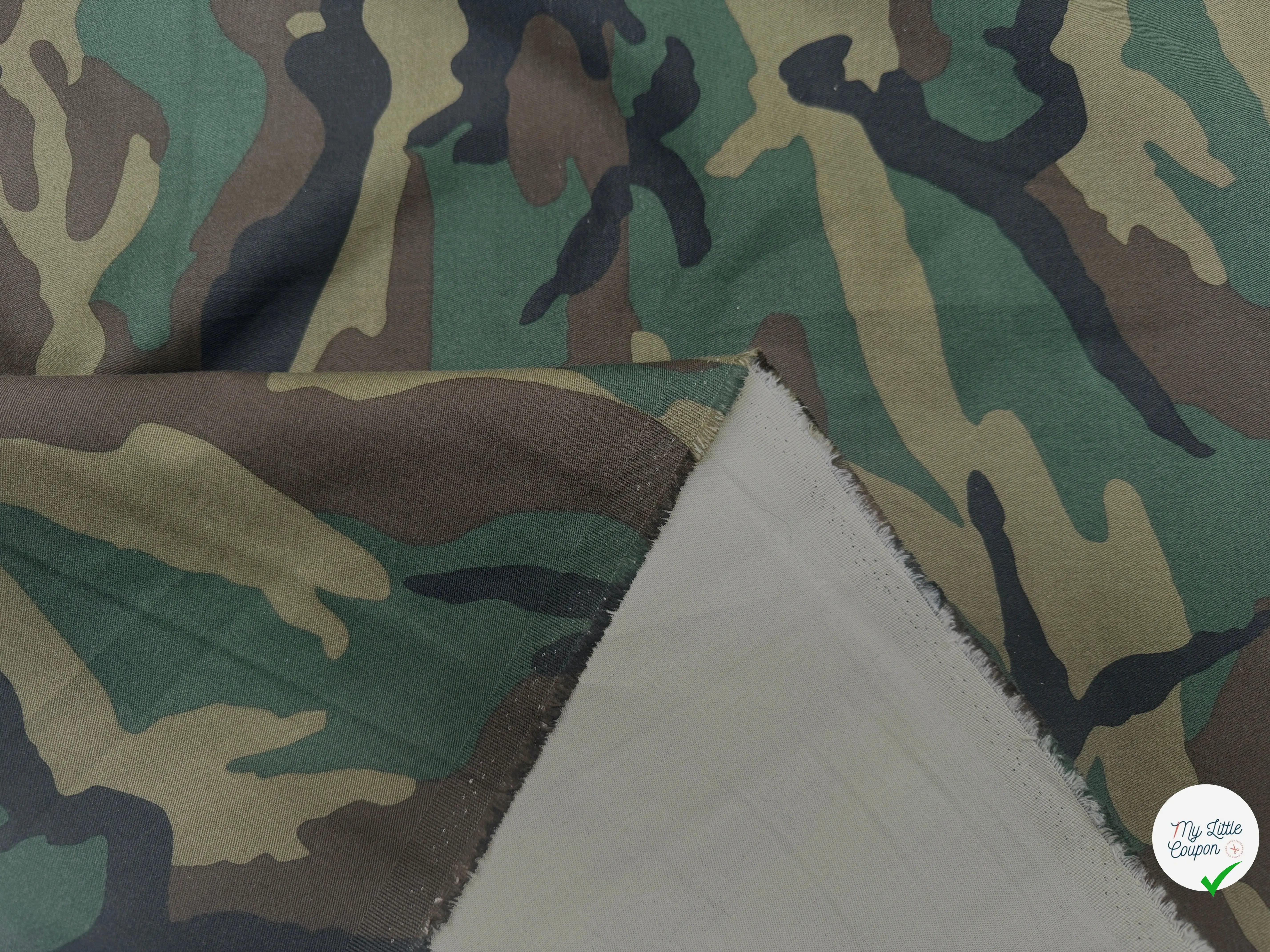 GABARDINE SERGÉE STRETCH COTON BATTLE DRESS STYLE 2 - My Little Coupon