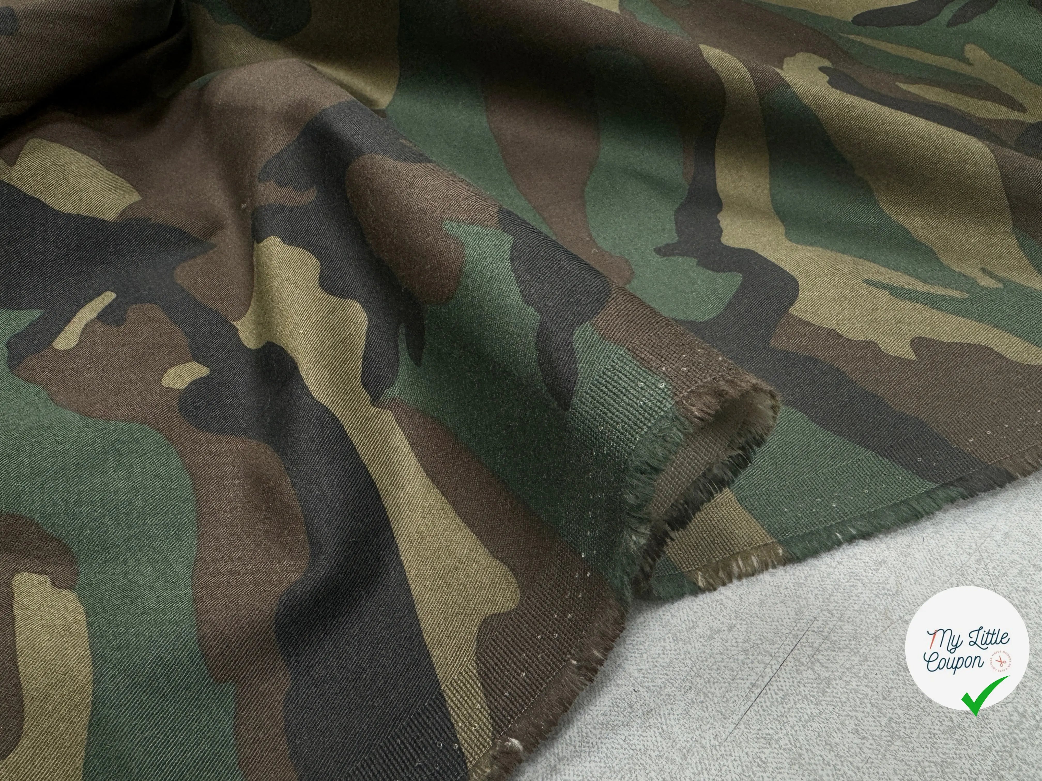 GABARDINE SERGÉE STRETCH COTON BATTLE DRESS STYLE 2 - My Little Coupon