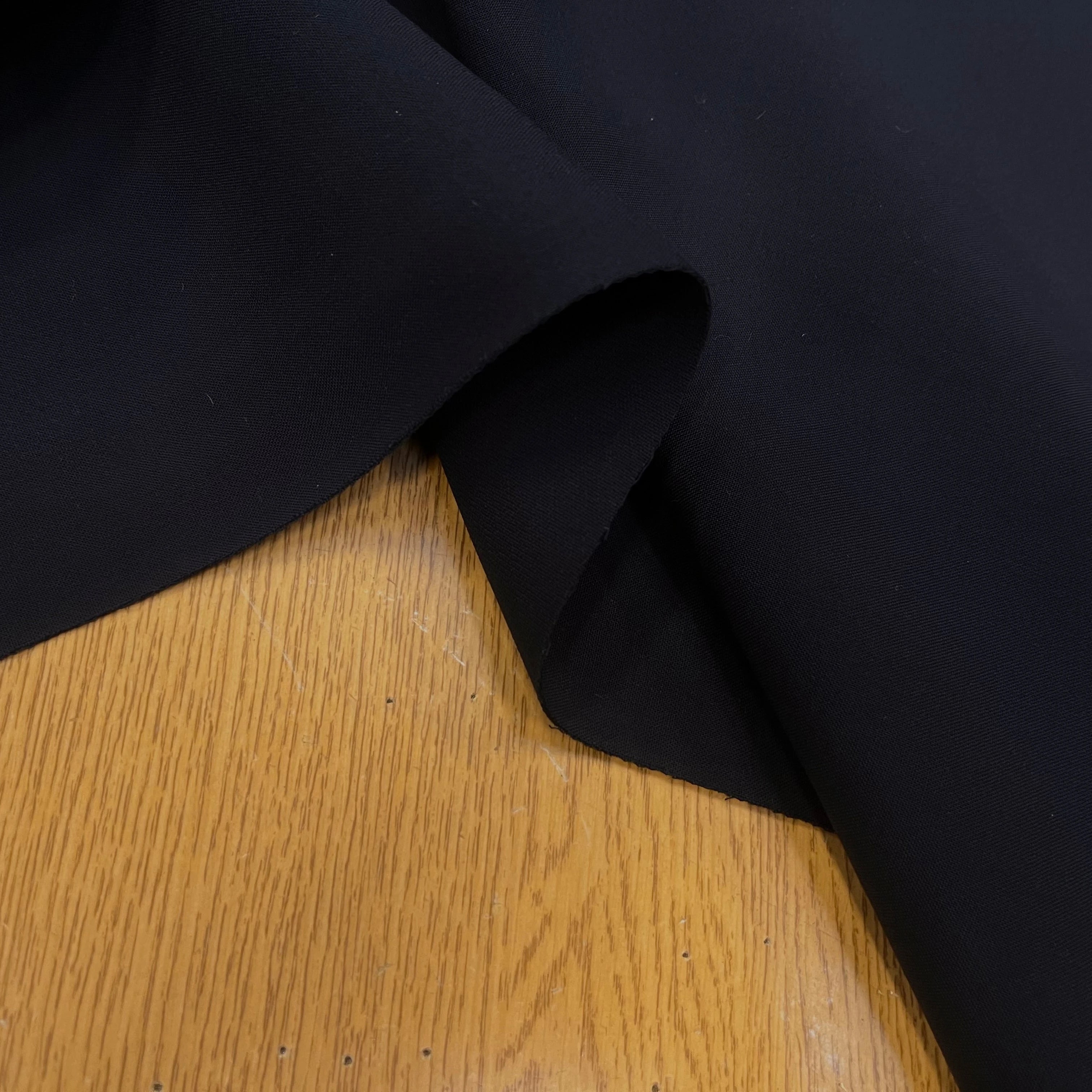 GABARDINE SOUPLE DOUBLE ÉTOFFE BLEU OCÉAN - My Little Coupon