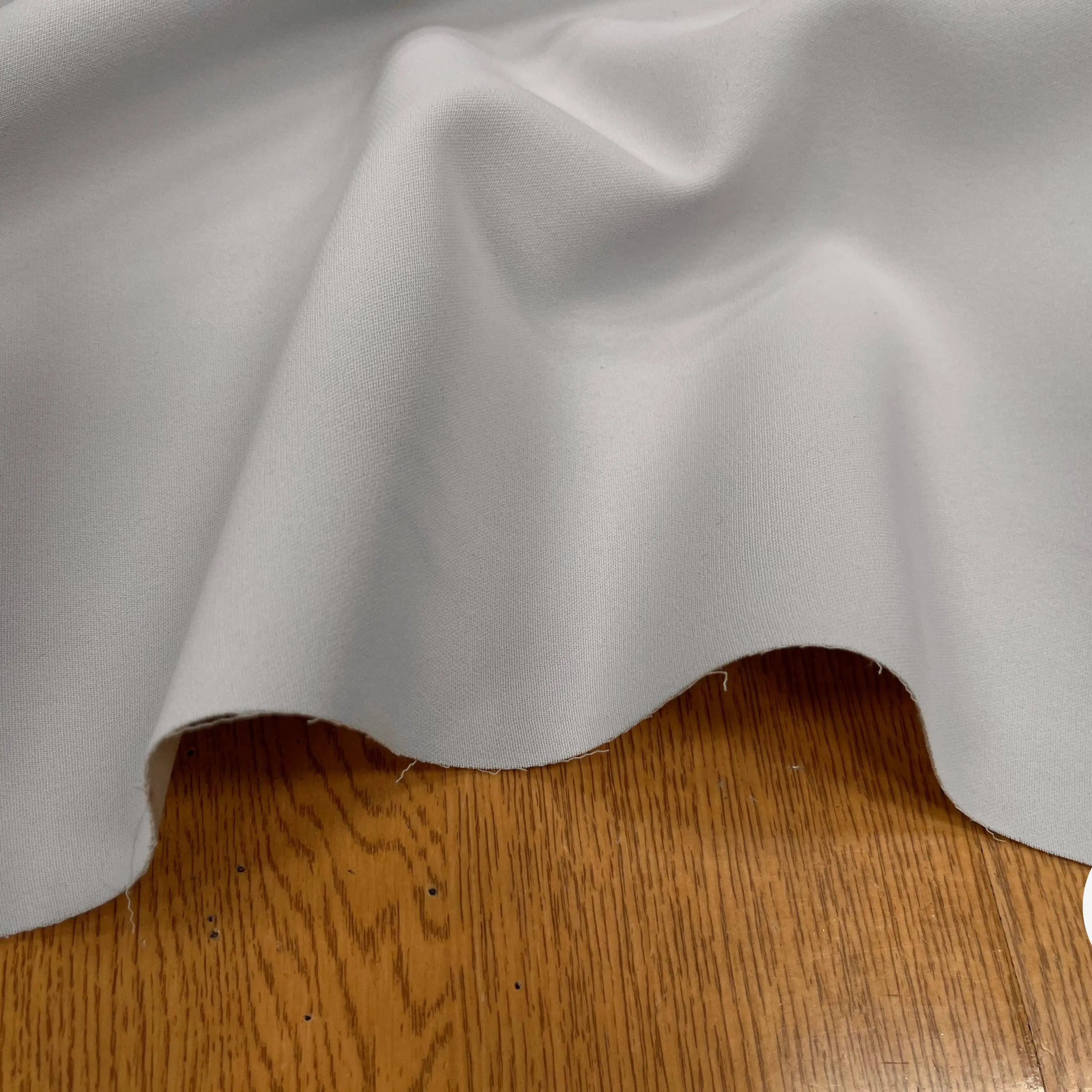 GABARDINE SOUPLE DOUBLE ETOFFE DIRTY WHITE - My Little Coupon