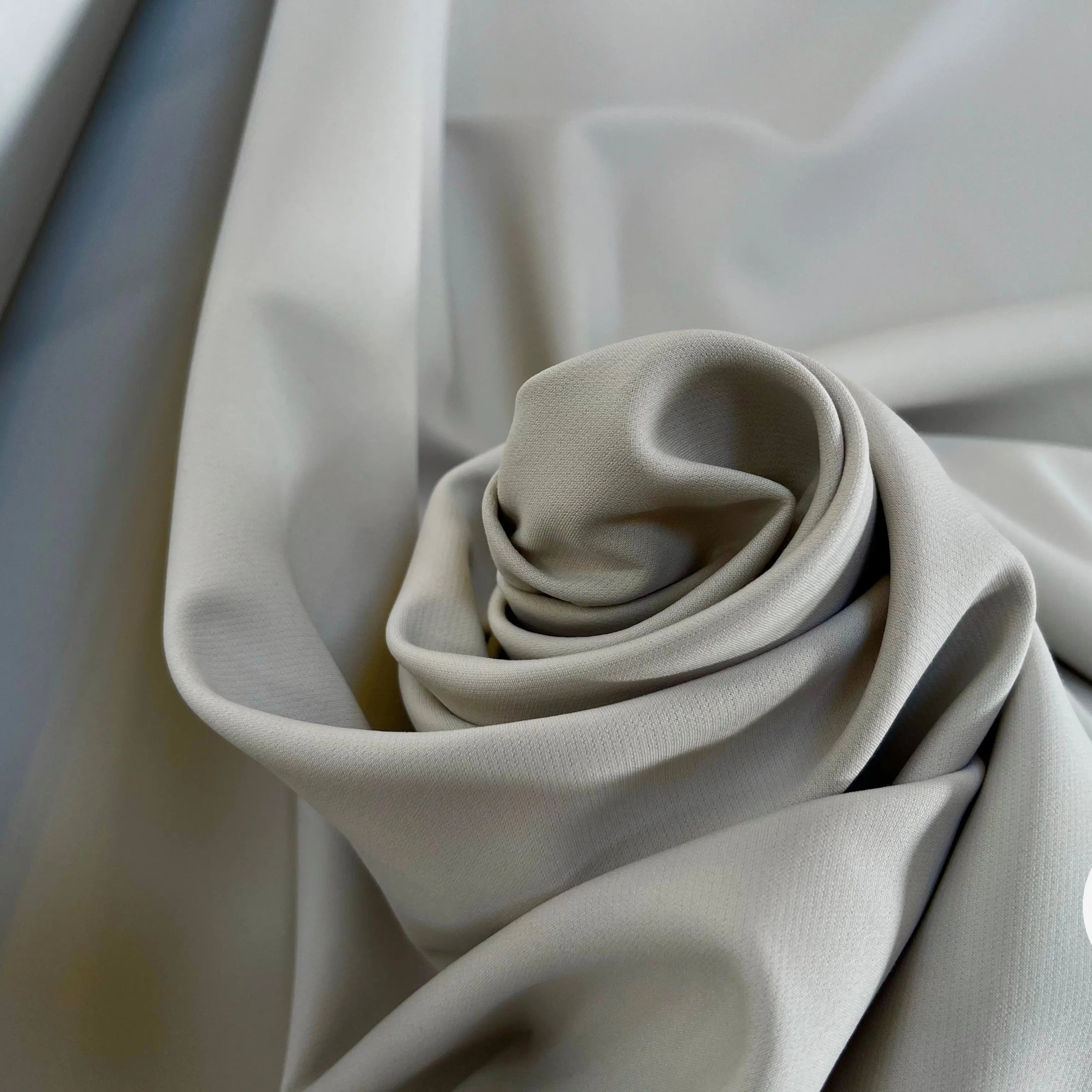 GABARDINE SOUPLE DOUBLE FACE BLANC CASSÉ & BEIGE - My Little Coupon