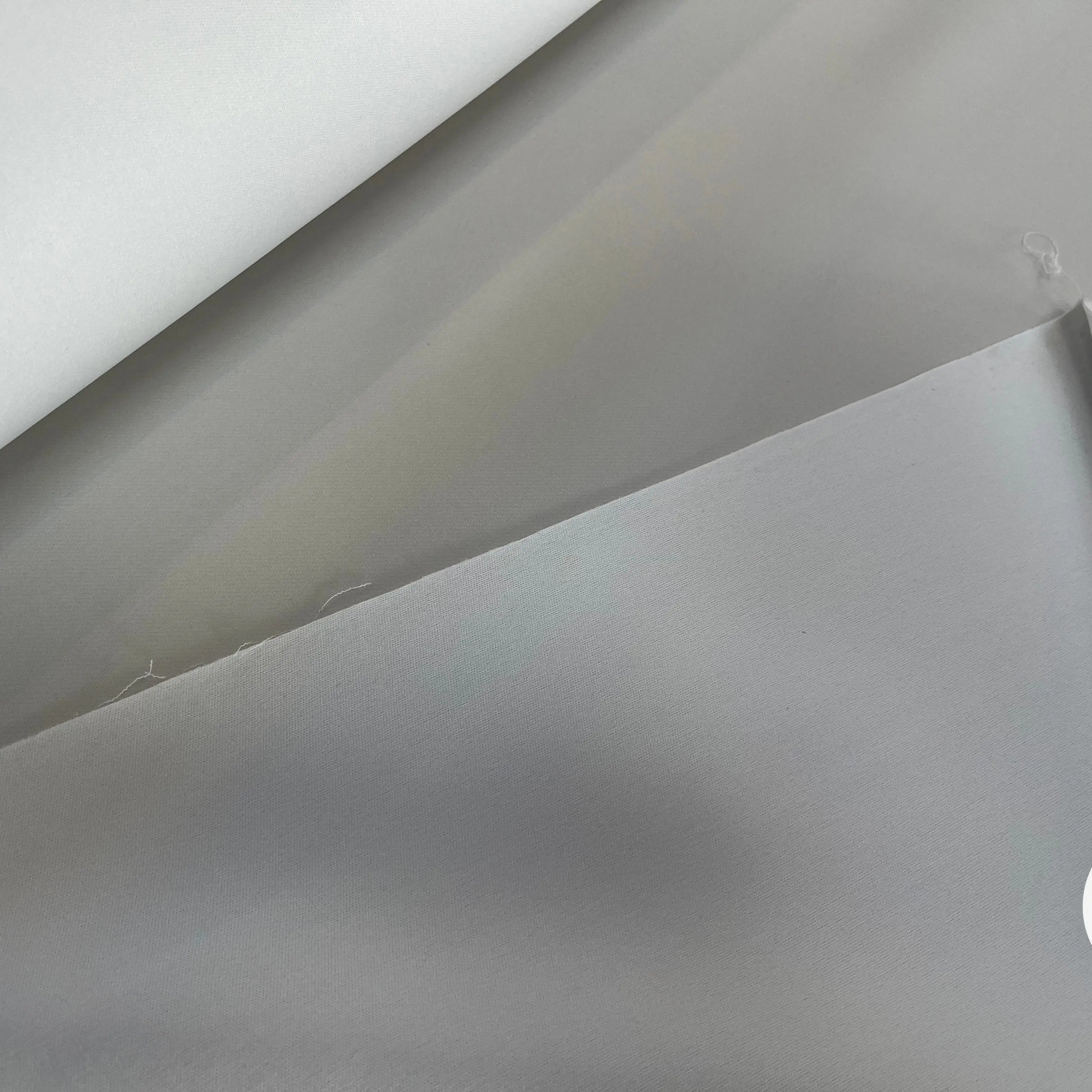 GABARDINE SOUPLE DOUBLE FACE BLANC CASSÉ & BEIGE - My Little Coupon