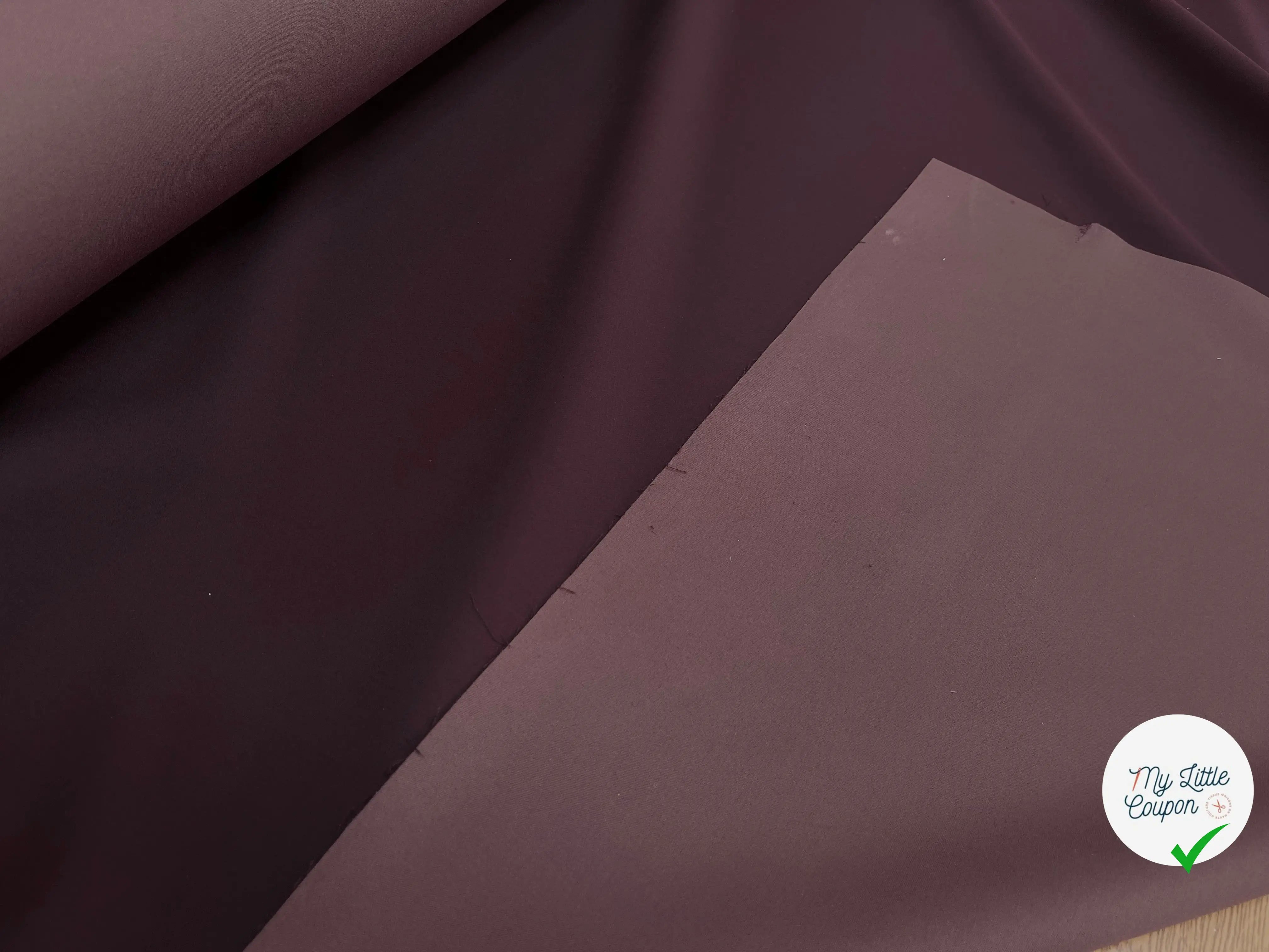 LAINAGE CABAN CONTRECOLLÉ NOIR & CHOCOLAT - My Little Coupon