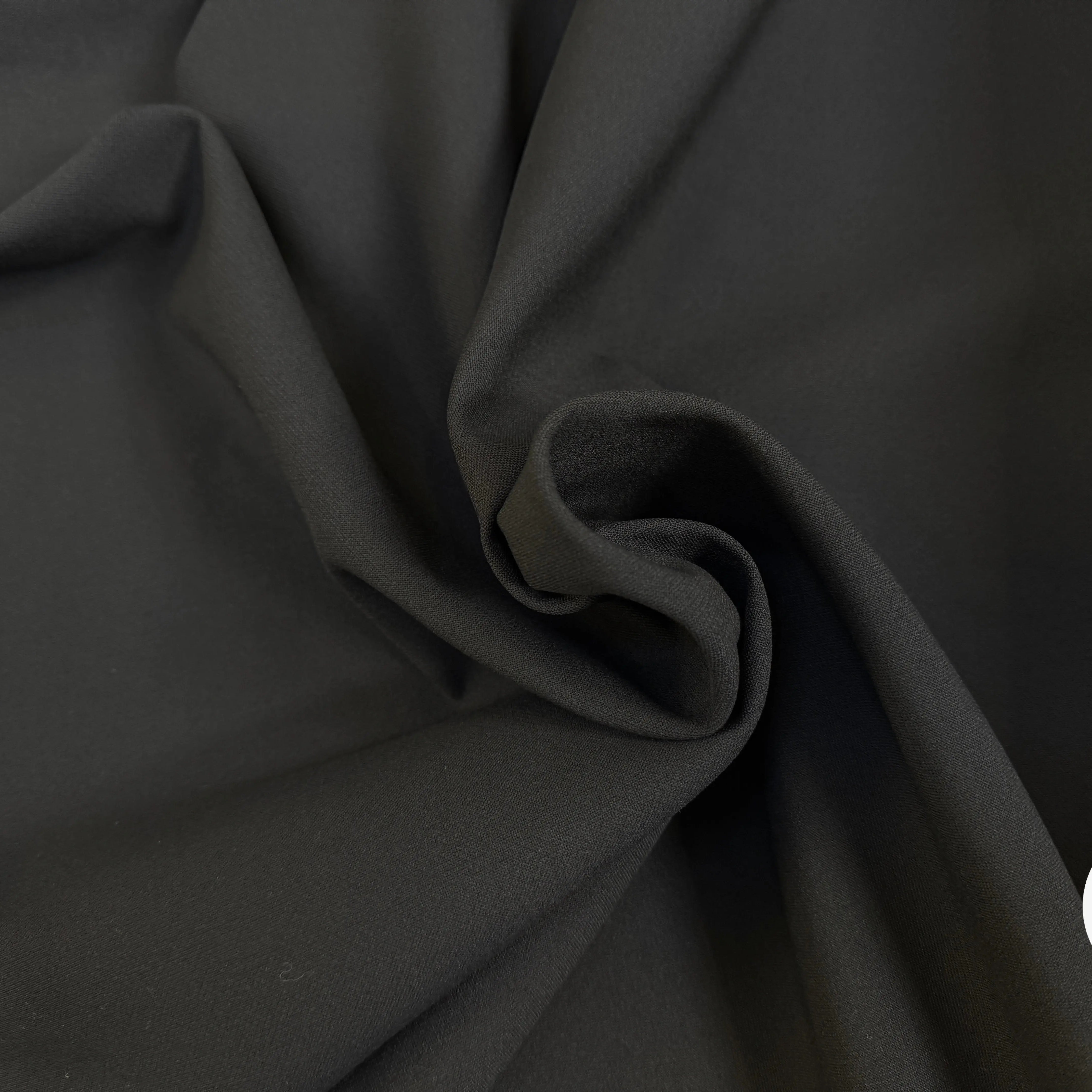 GABARDINE SOUPLE NOIR PROFOND RIOPELE - My Little Coupon