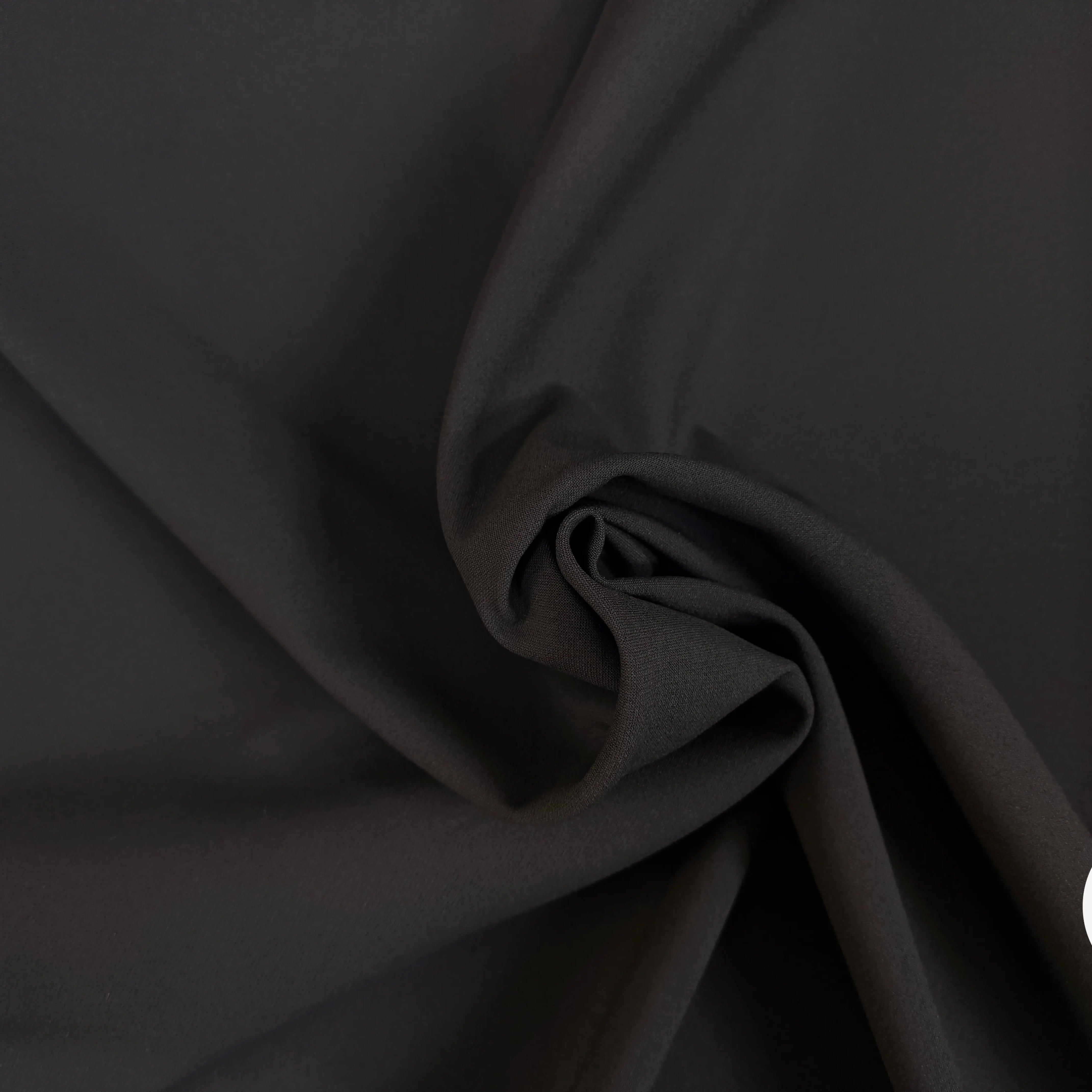 GABARDINE SOUPLE NOIR PROFOND RIOPELE - My Little Coupon