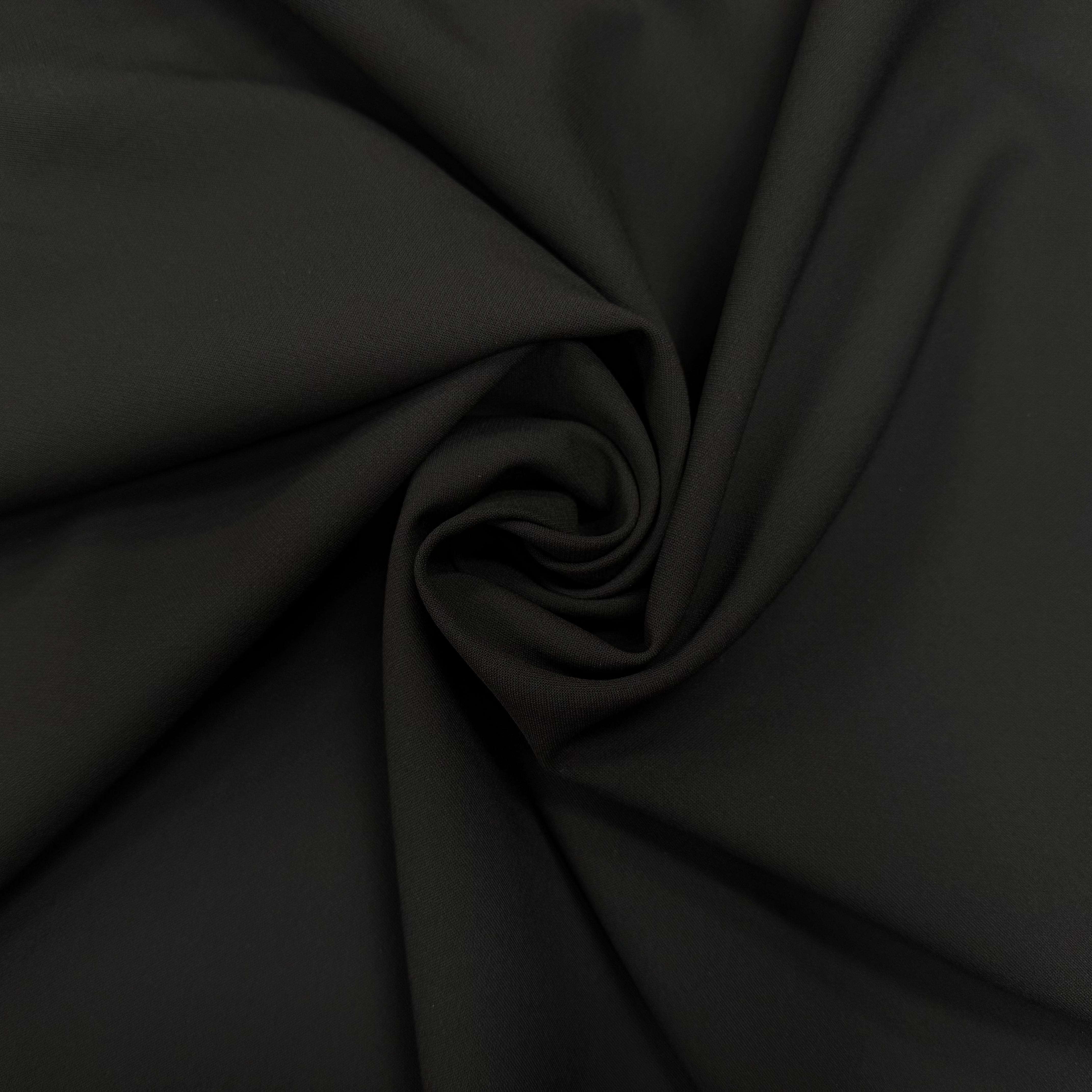 GABARDINE STRECH UNI NOIR - My Little Coupon