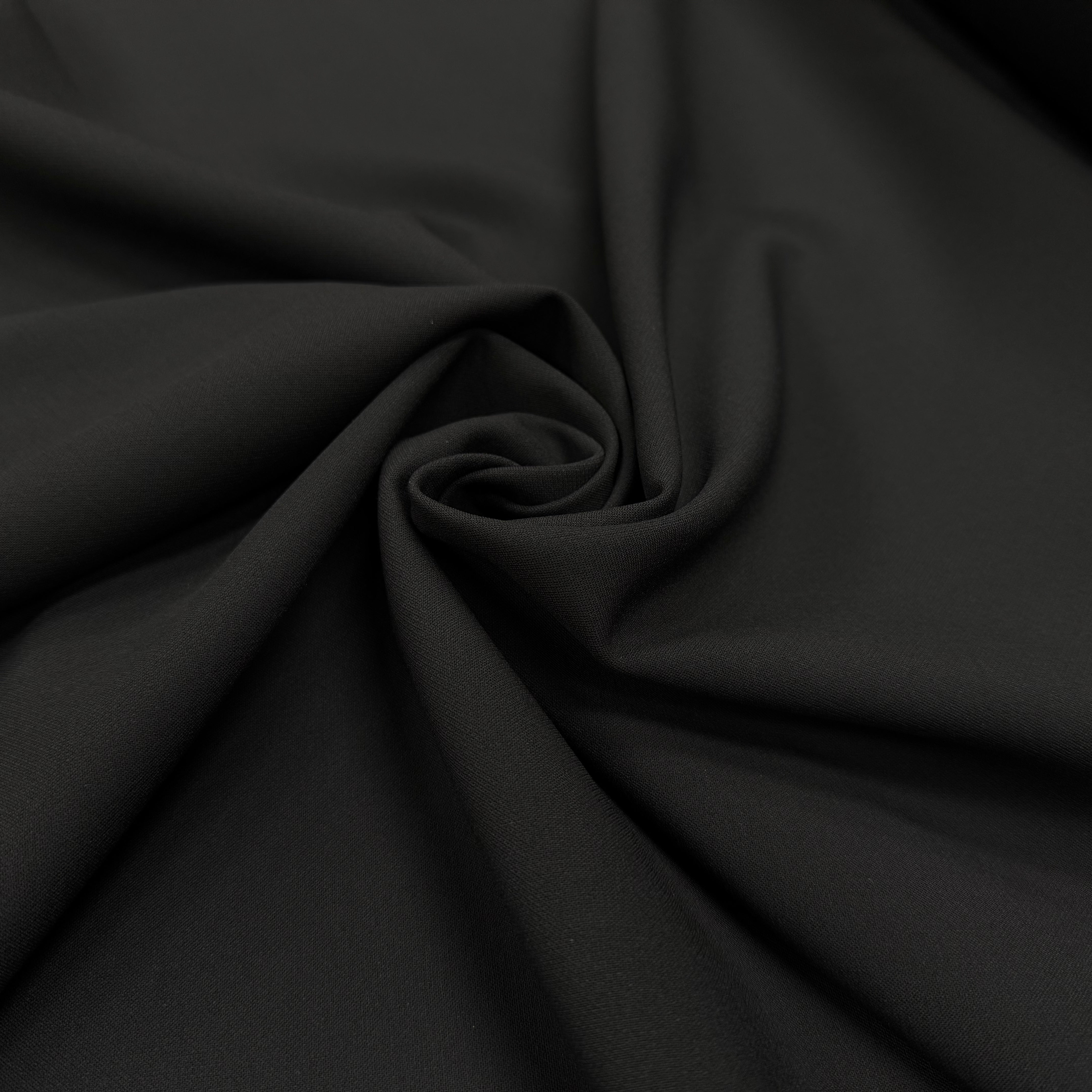 GABARDINE STRECH UNI NOIR - My Little Coupon