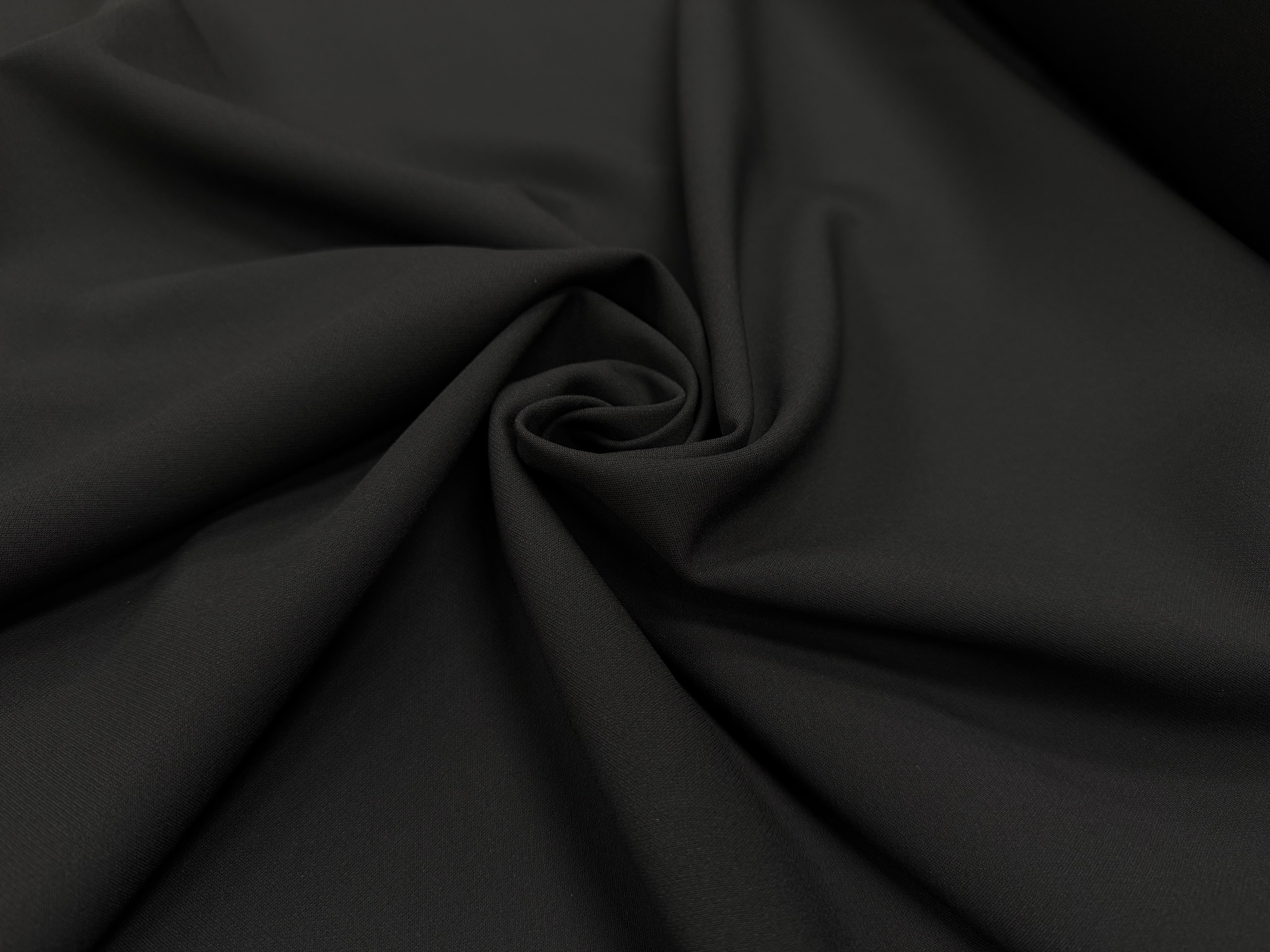 GABARDINE STRECH UNI NOIR - My Little Coupon