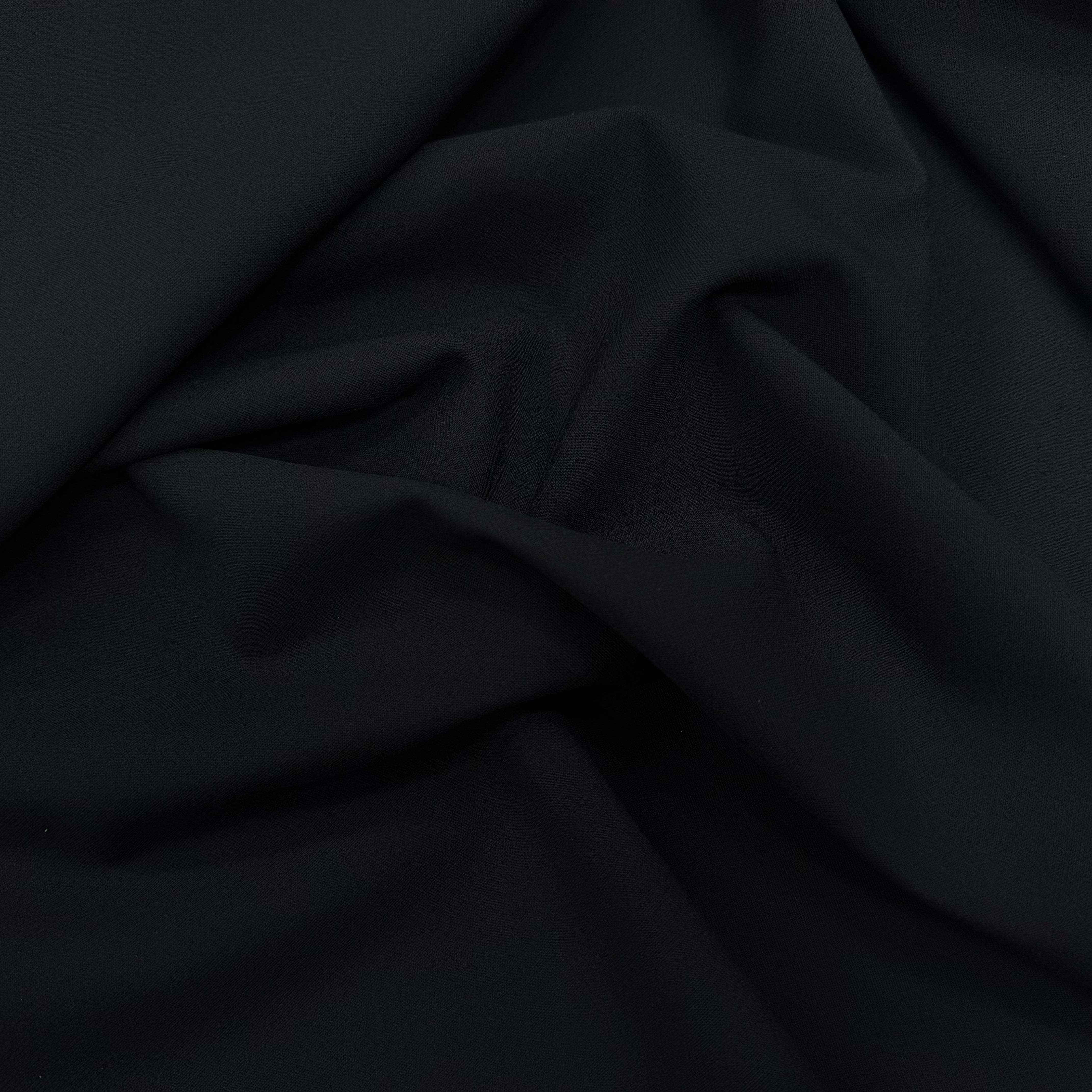 GABARDINE STRECH UNI NOIR - My Little Coupon