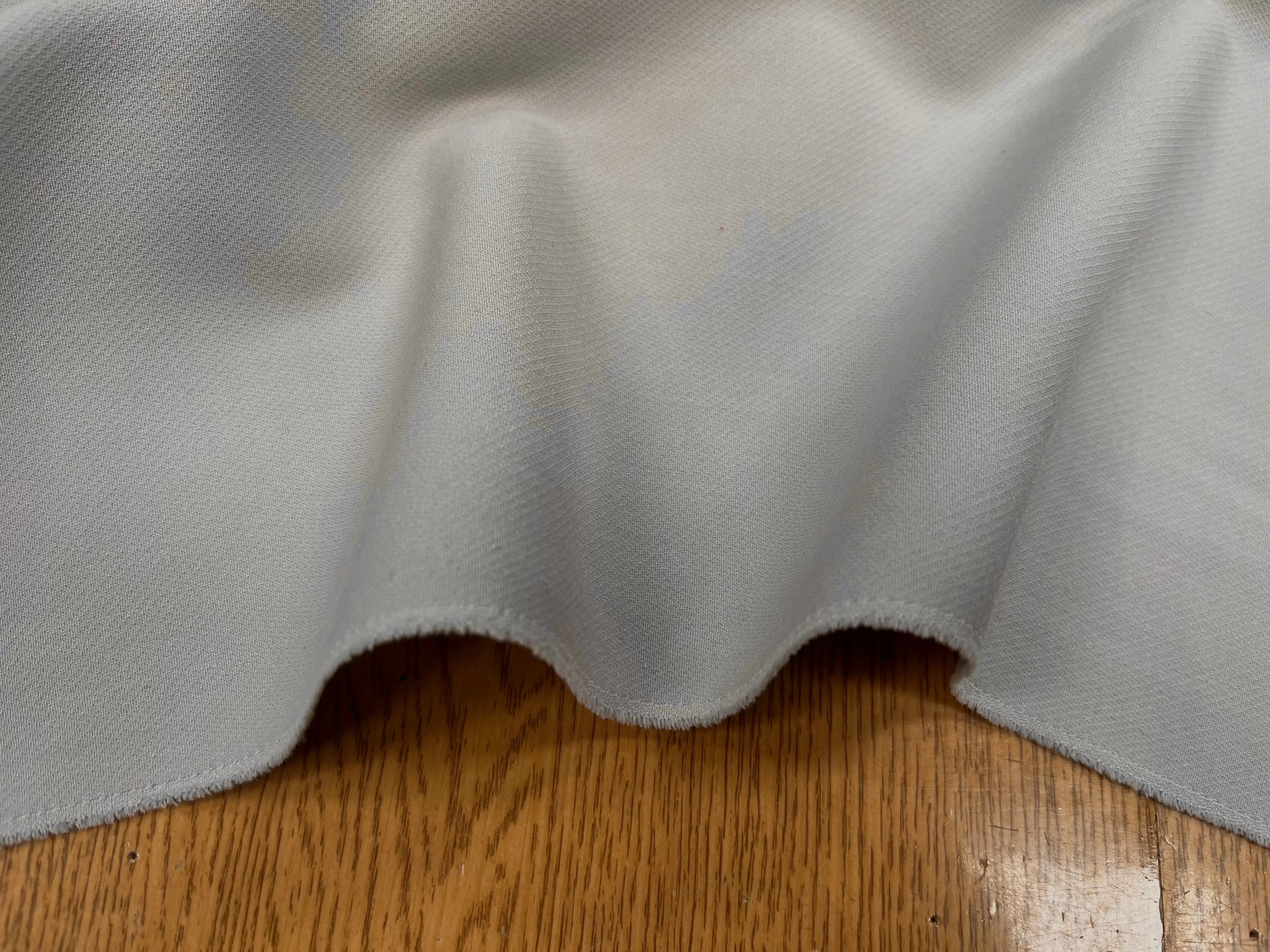 GABARDINE STRETCH METAL 71% LAINE VIERGE - My Little Coupon