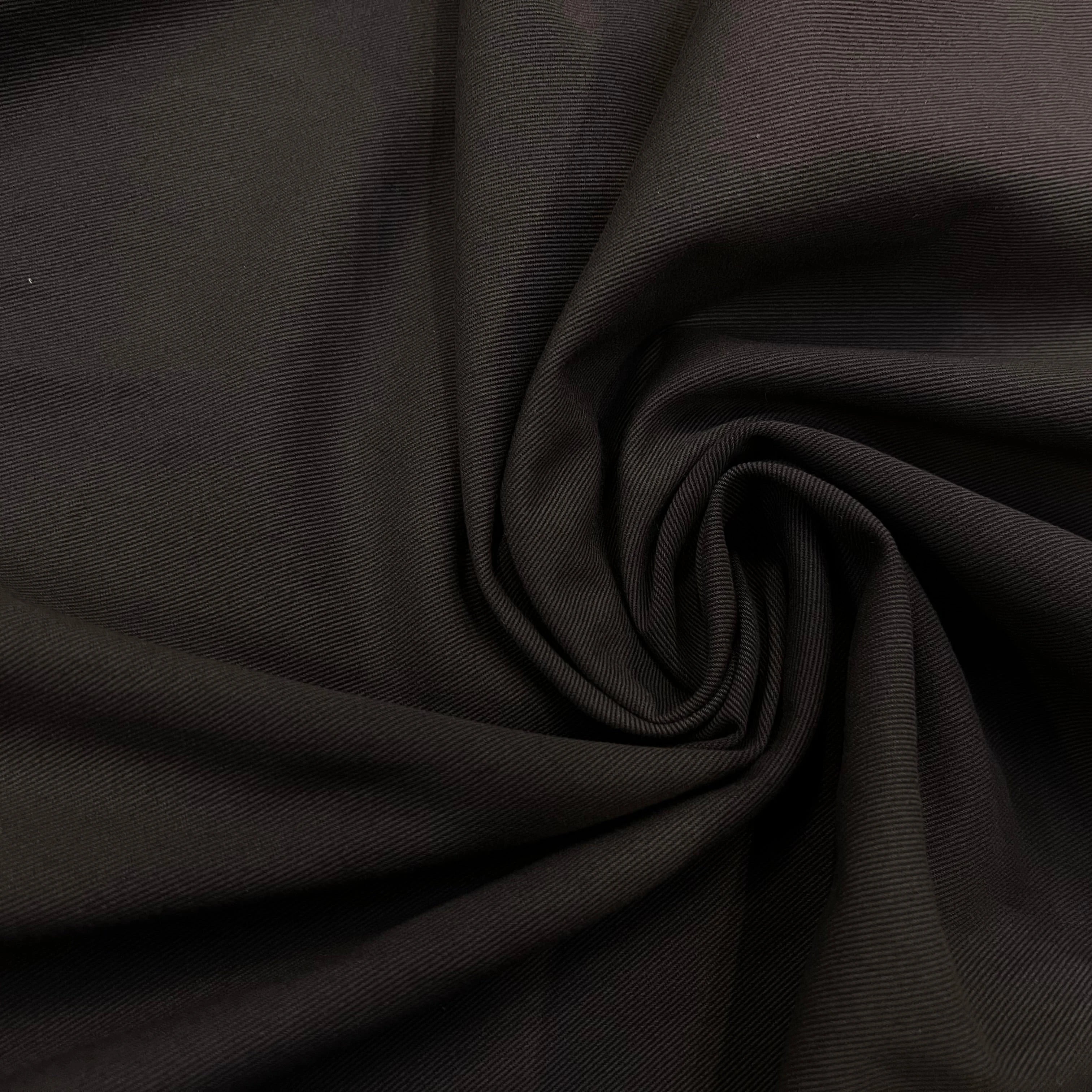 GABARDINE STRIÉE CHOCOLAT 140CM - My Little Coupon