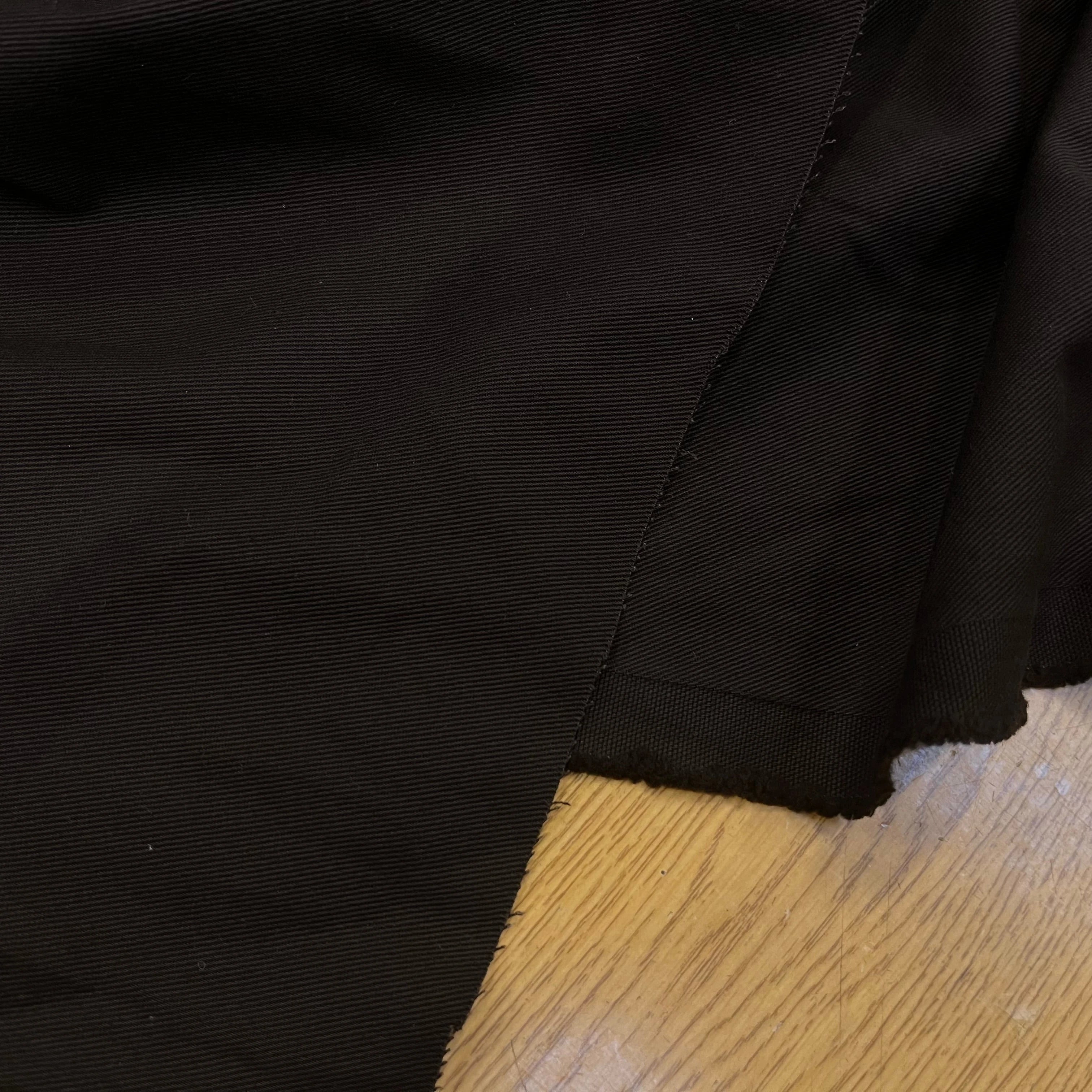 GABARDINE STRIÉE CHOCOLAT 140CM - My Little Coupon