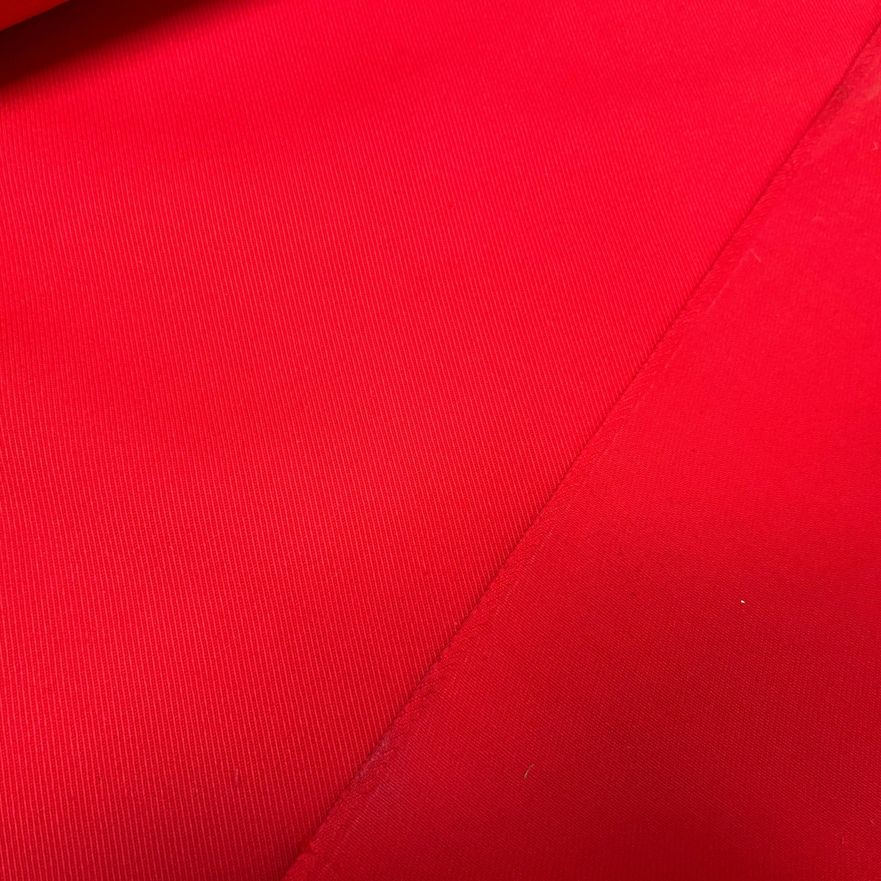 GABARDINE STRIÉE ROUGE 113CM - My Little Coupon