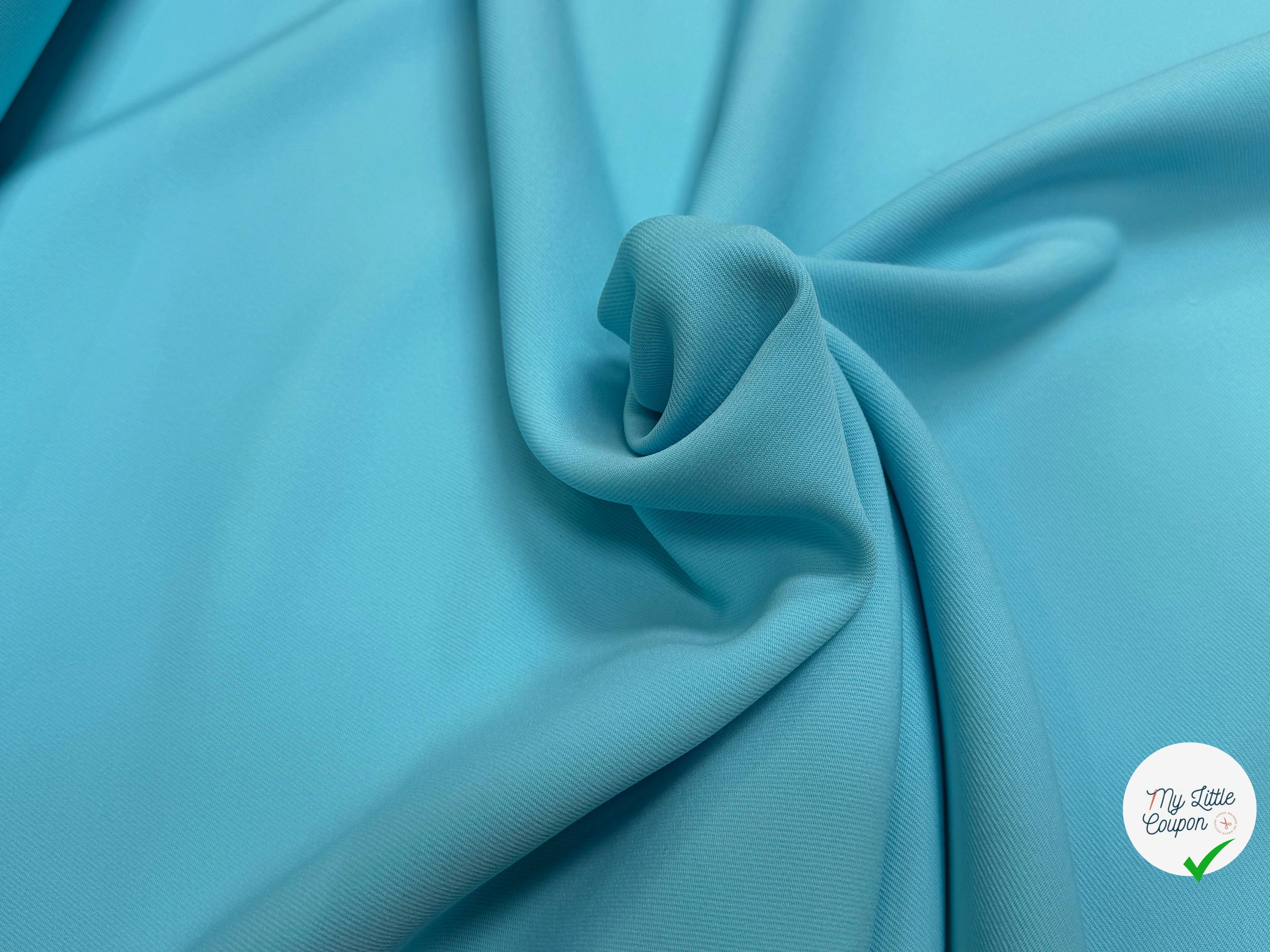 GABARDINE TURQUOISE JAPON COUTURE - My Little Coupon
