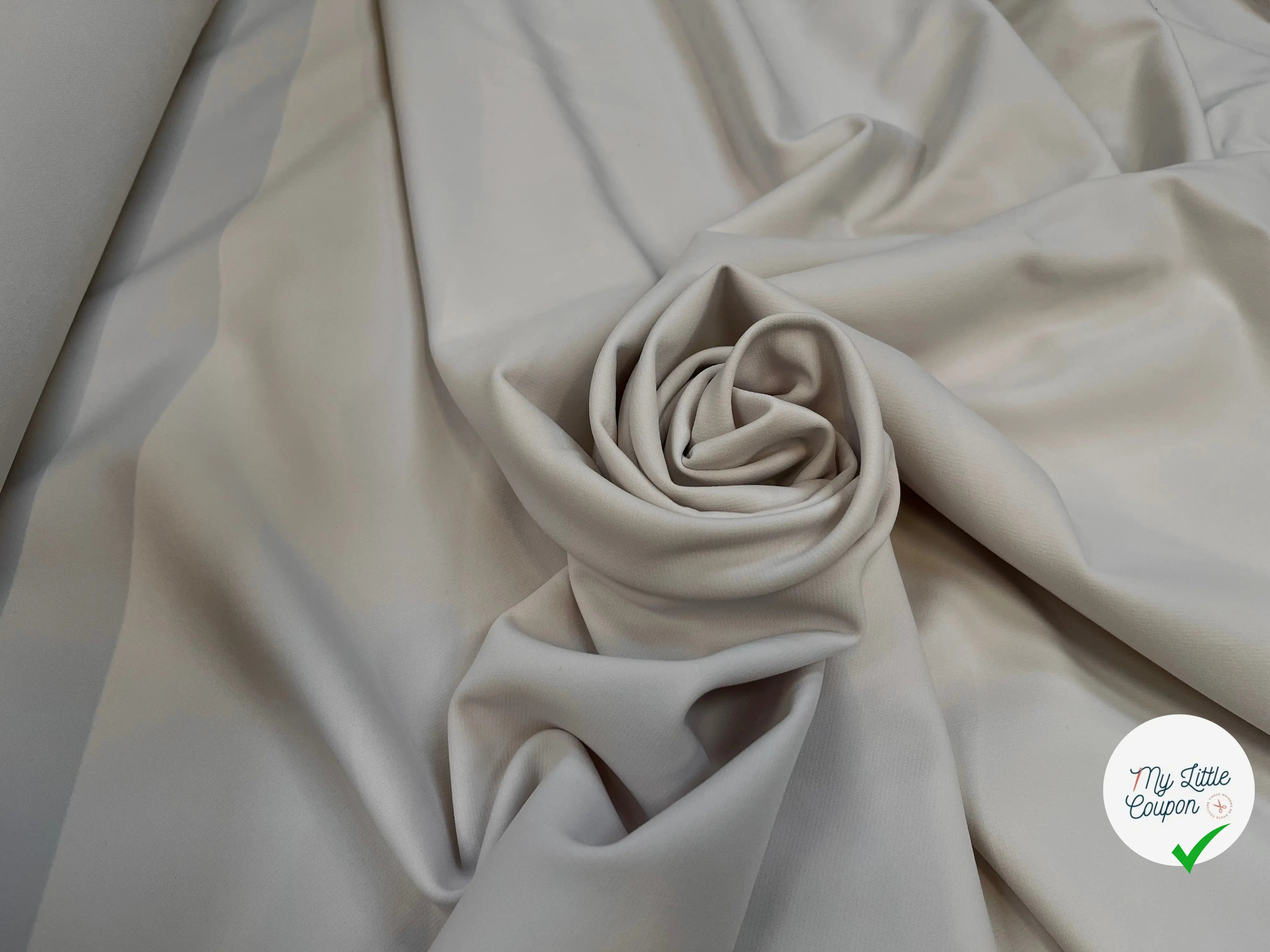 GABARDINE ULTRA STRETCH PEARL - My Little Coupon