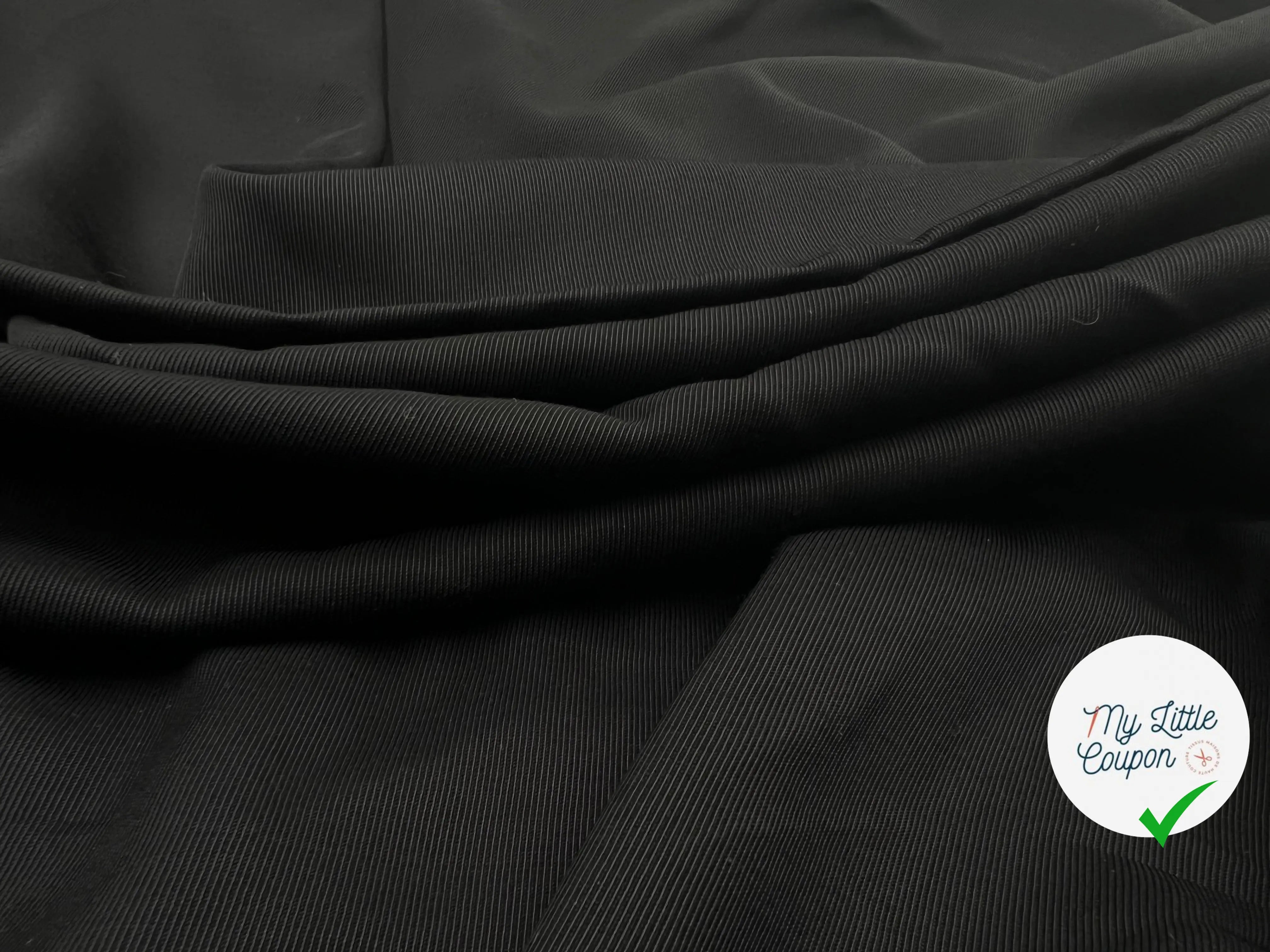 GABARDINE VISCOSE BRILLANTE FROIDE - My Little Coupon - tissu - coudre