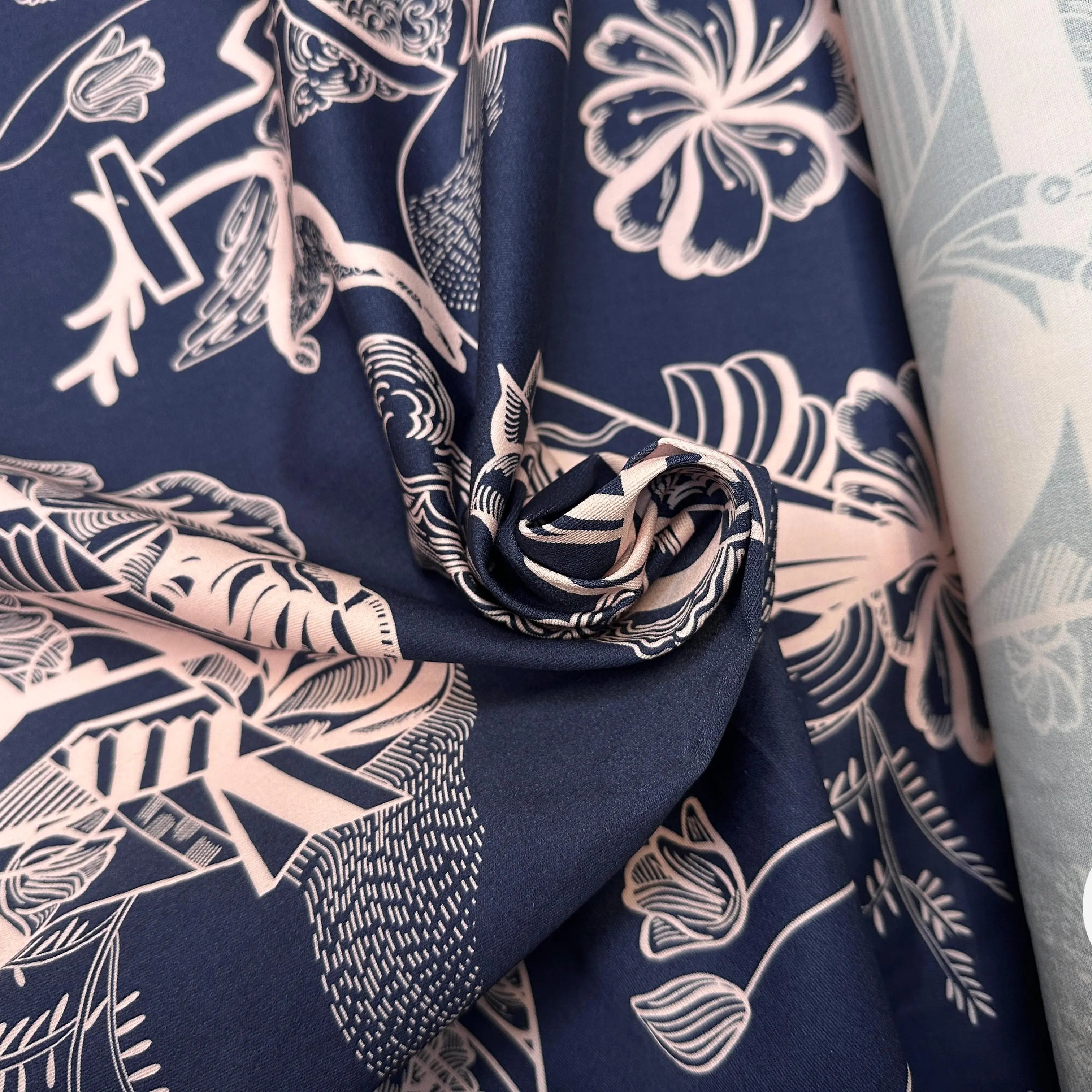 GABARDINE VISCOSE STRECTH IMPRIMÉE - My Little Coupon