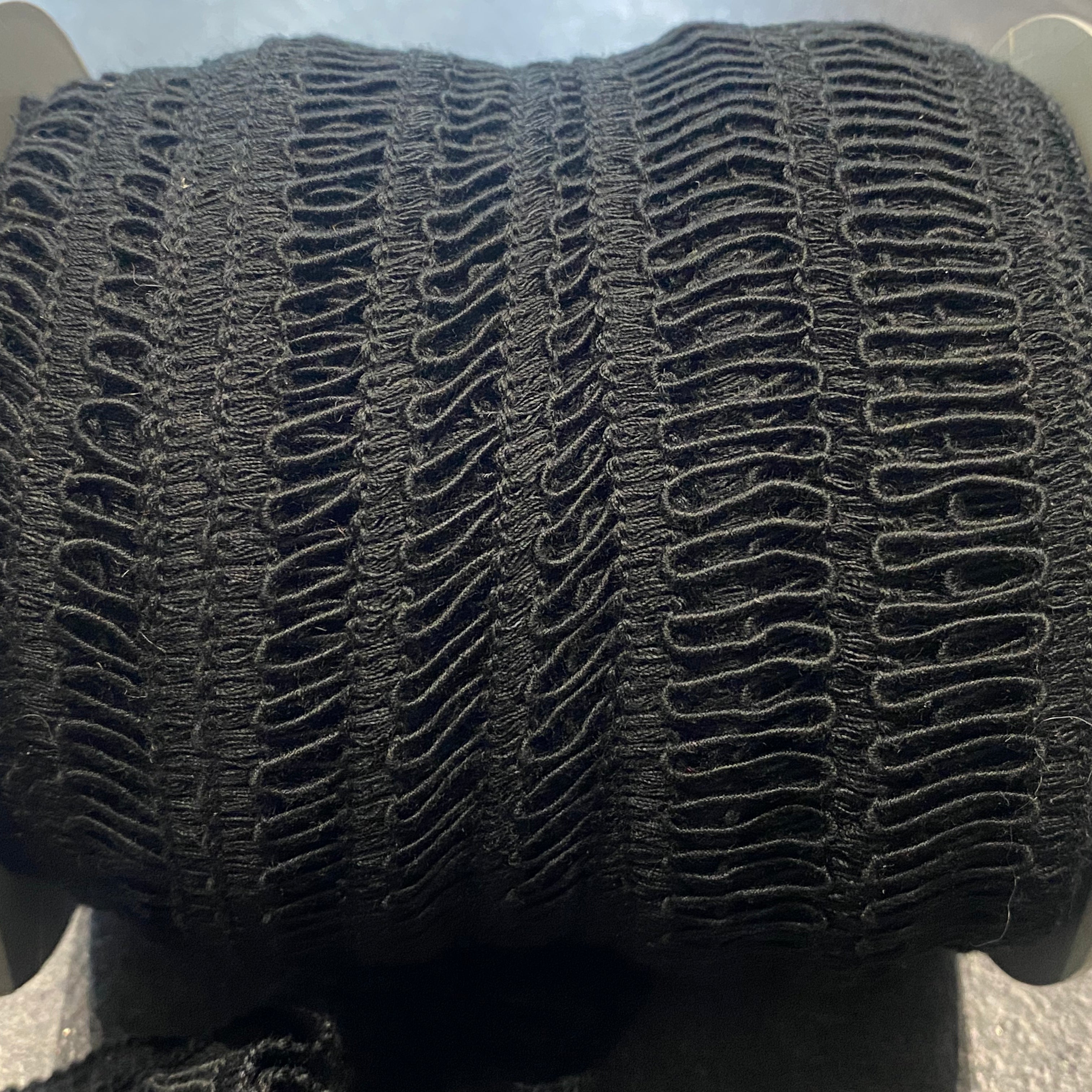 GALON AJOURÉ DOUBLE ÉCHELLE NOIR 45mm - My Little Coupon