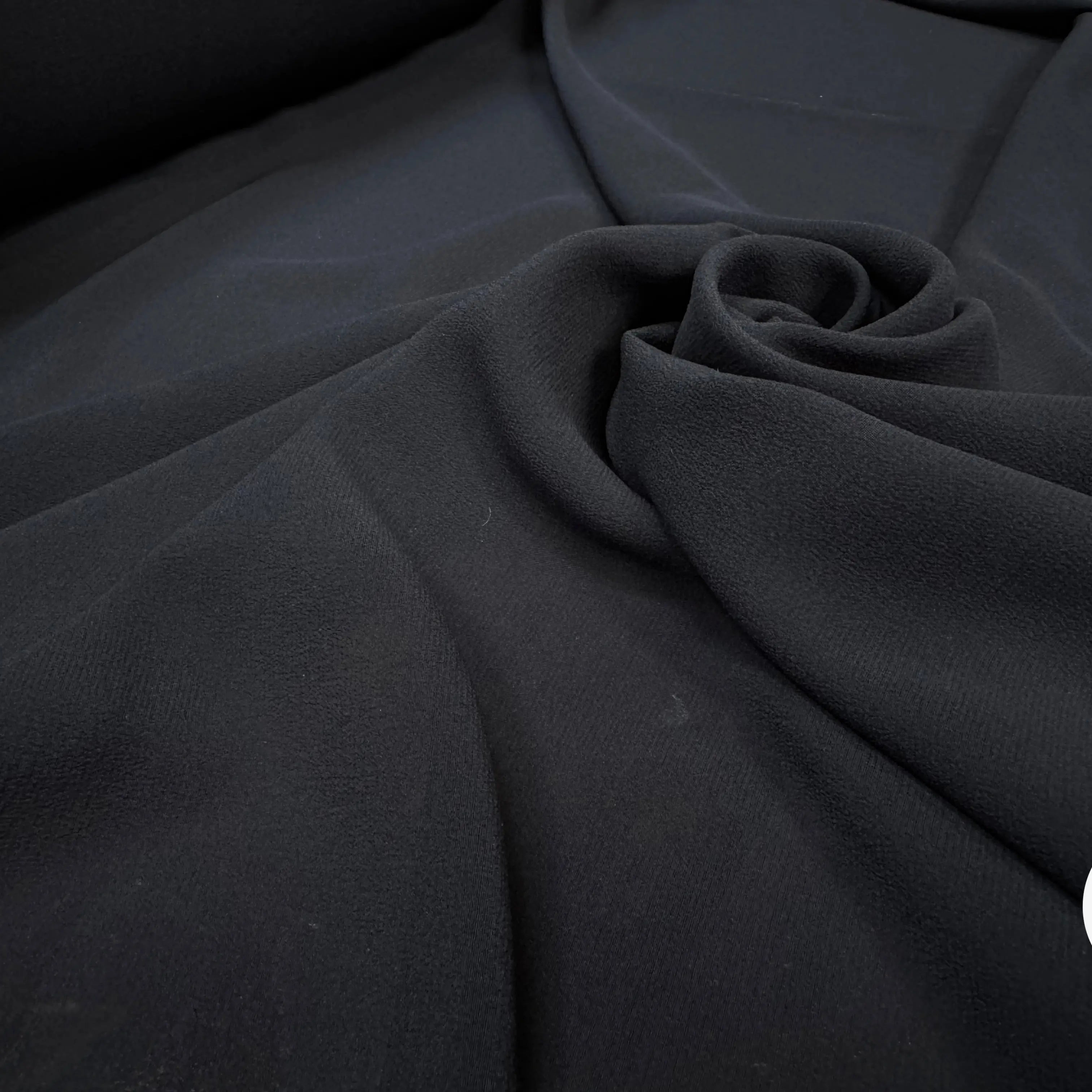 GEORGETTE DE SOIE, Anthracite Blue - My Little Coupon