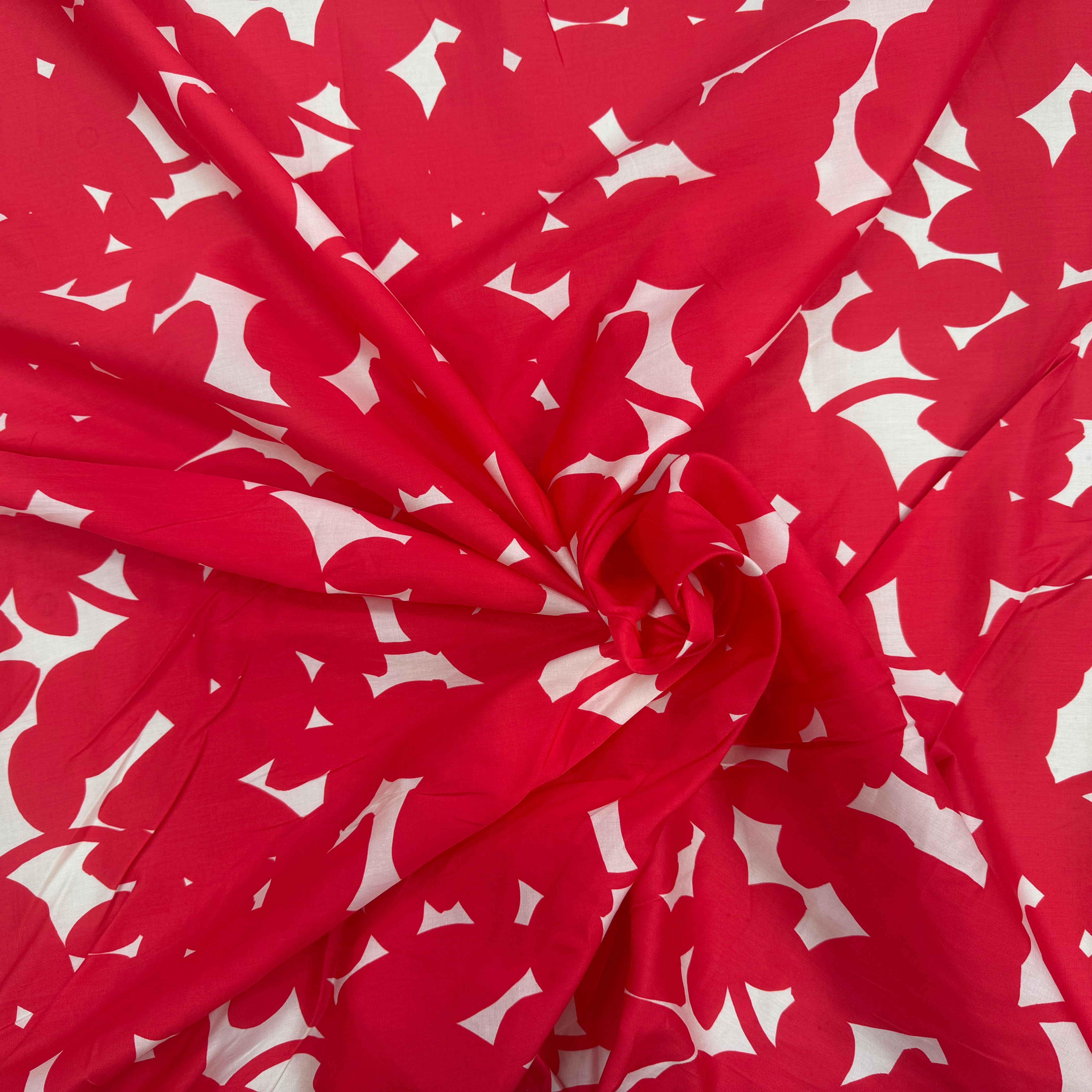 Tissu coton ombres rouge My Little Coupon