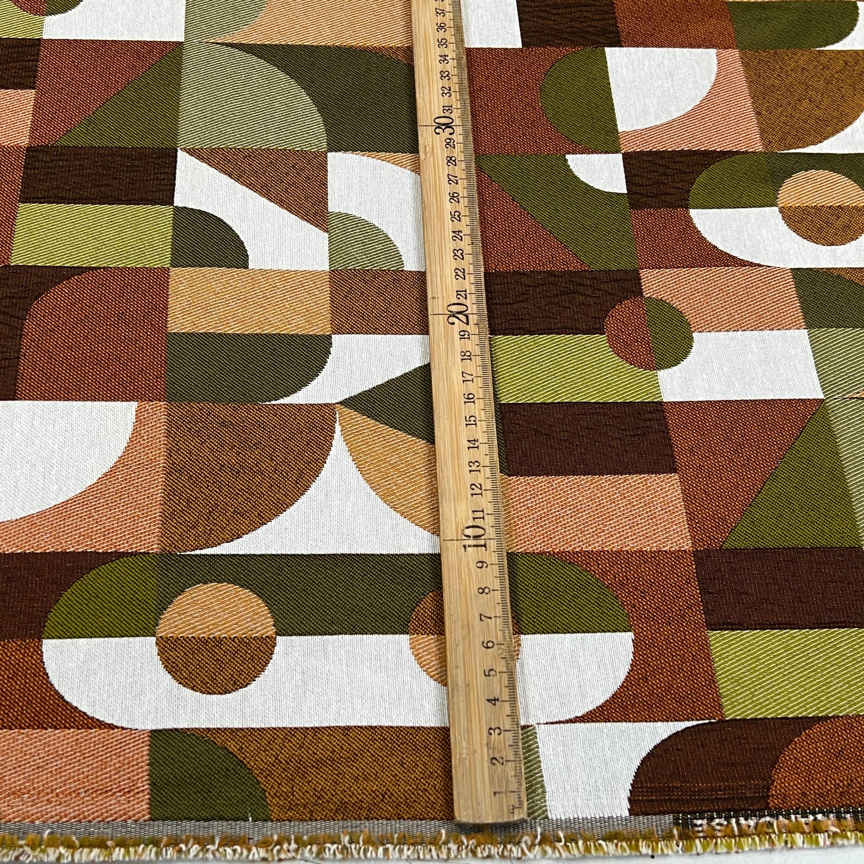 JACQUARD ABSTRACT ALLOVER BRONZE 140 CM - My Little Coupon