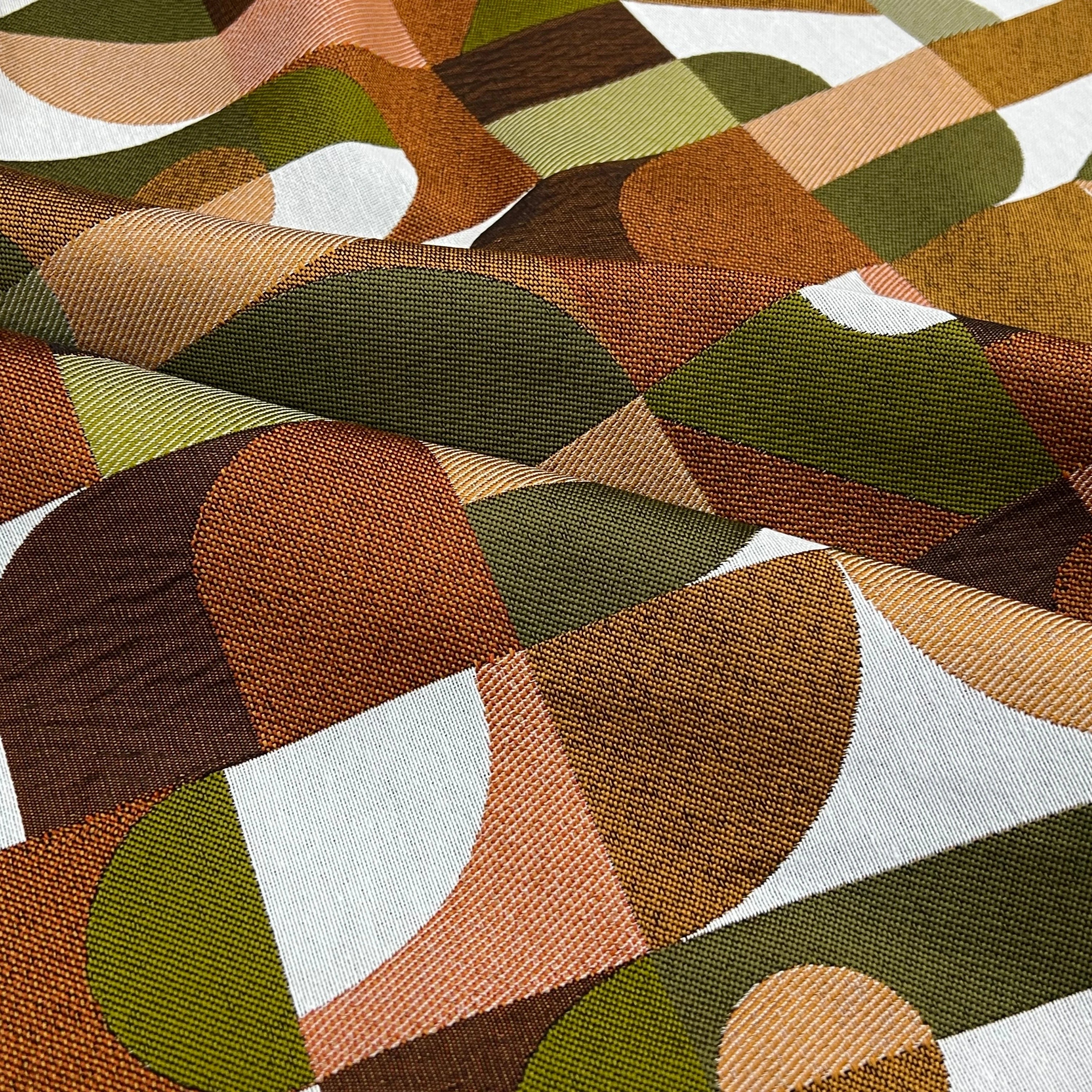 JACQUARD ABSTRACT ALLOVER BRONZE 140 CM - My Little Coupon