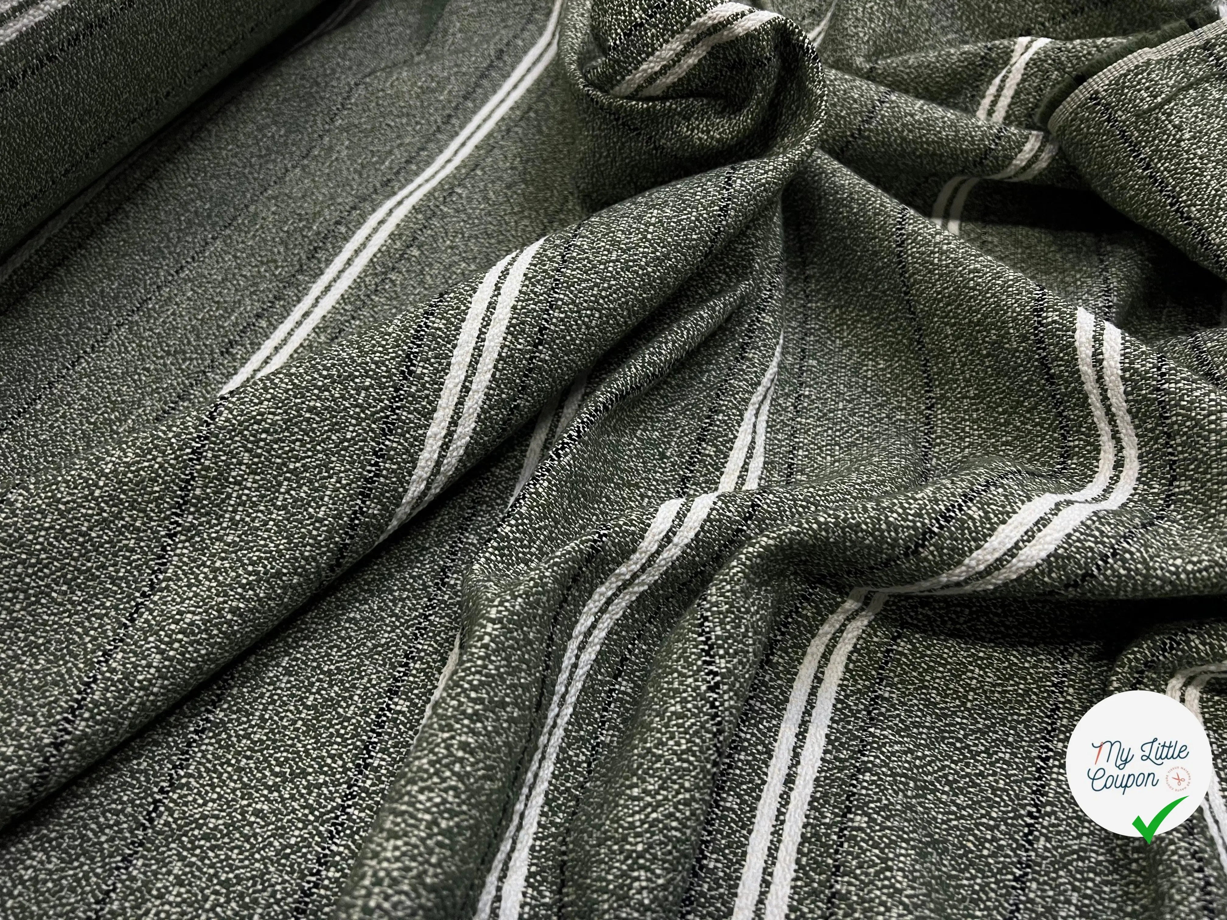 TOILE JACQUARD CANEVAS - My Little Coupon - tissu - coudre