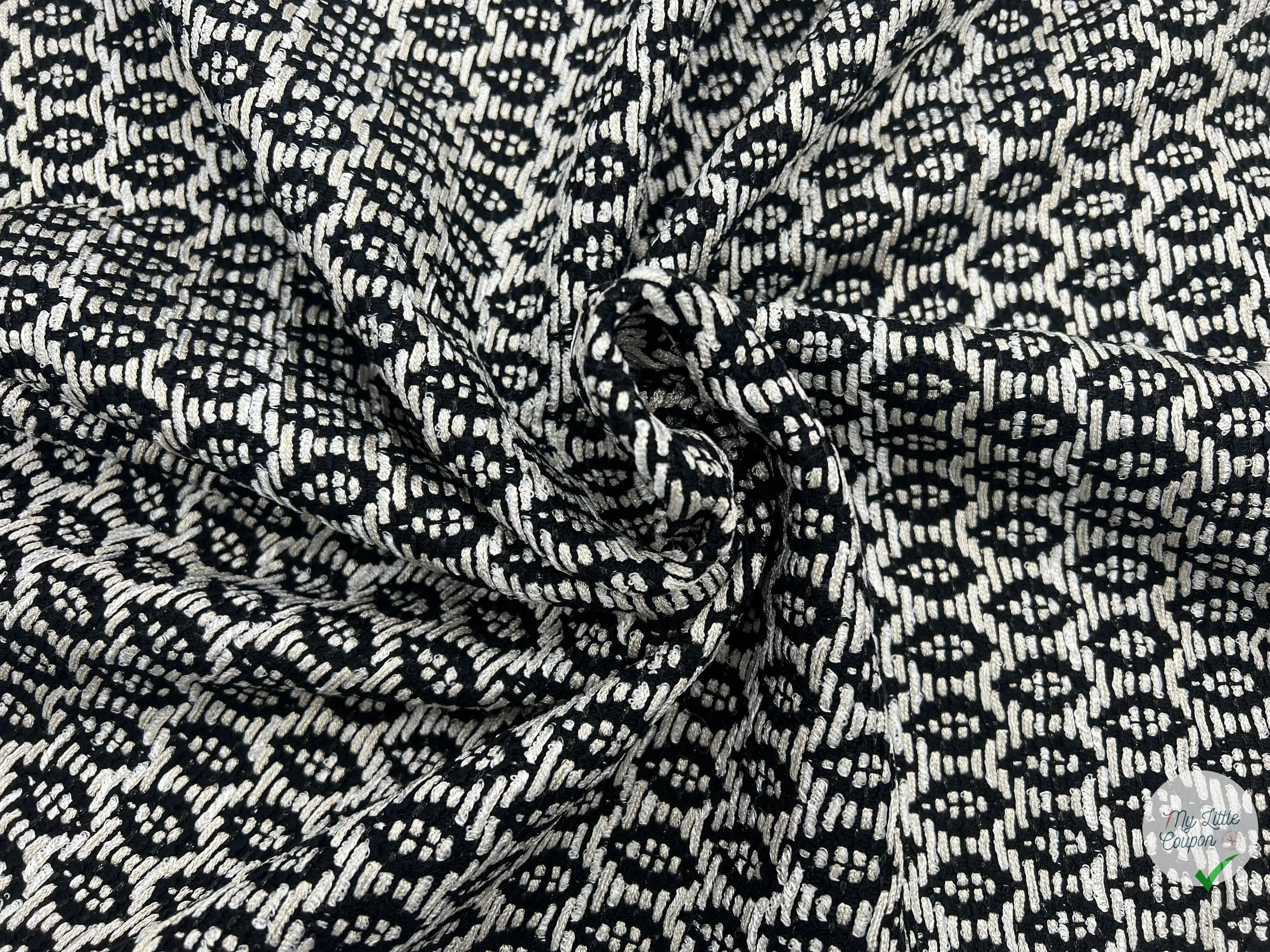 JACQUARD CHENILLE DEFILĂ DE REGARDS - My Little Coupon - tissu - coudre