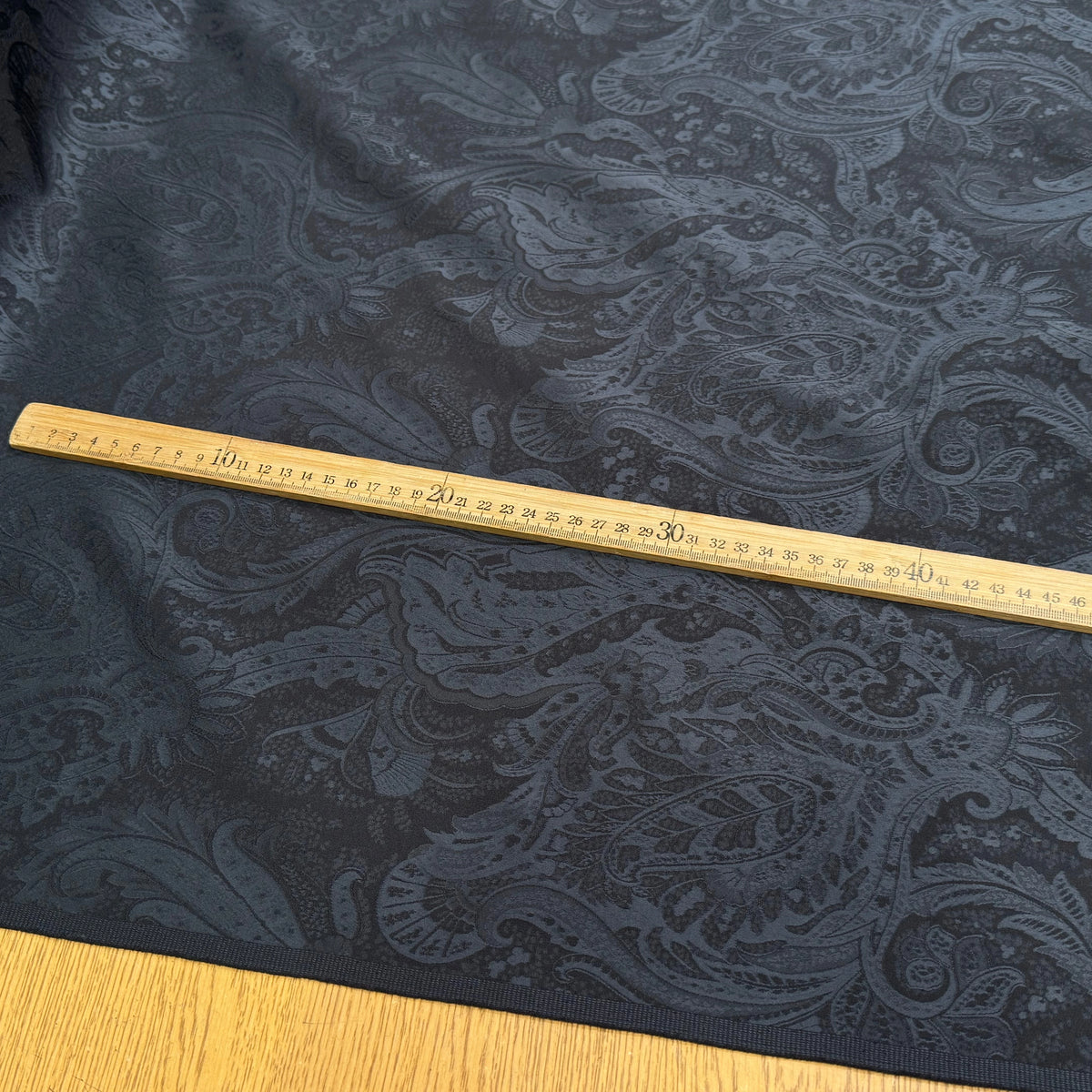 JACQUARD COUTURE PAISLEY IMPÉRIAL GRIS BLEU - My Little Coupon