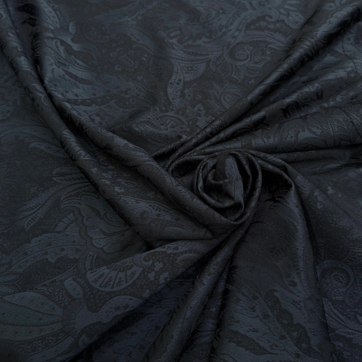 JACQUARD COUTURE PAISLEY IMPÉRIAL GRIS BLEU - My Little Coupon