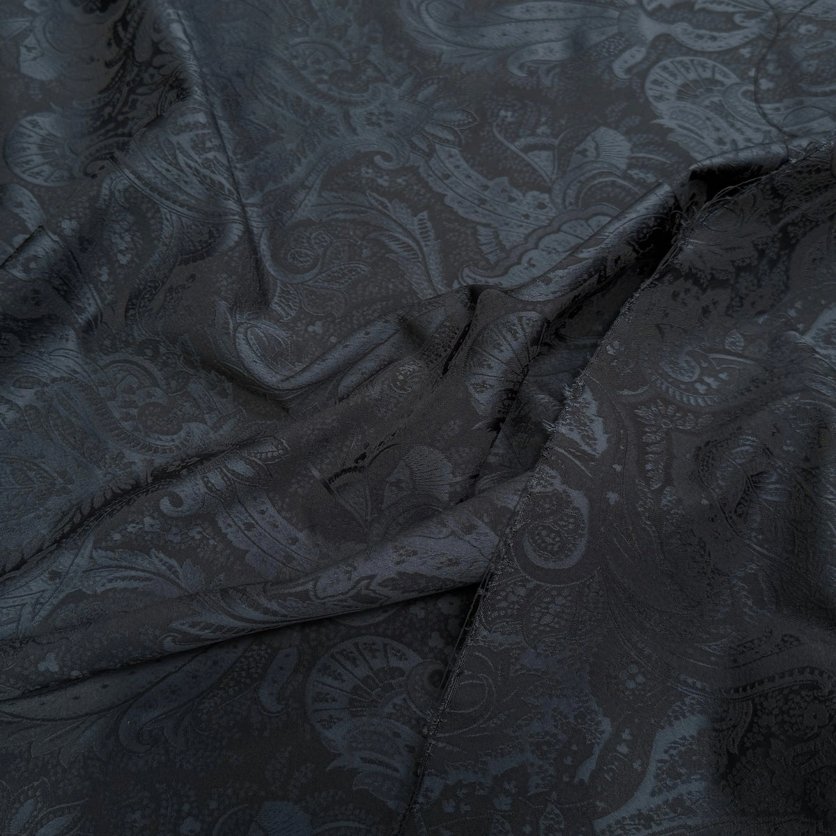 JACQUARD COUTURE PAISLEY IMPÉRIAL GRIS BLEU - My Little Coupon