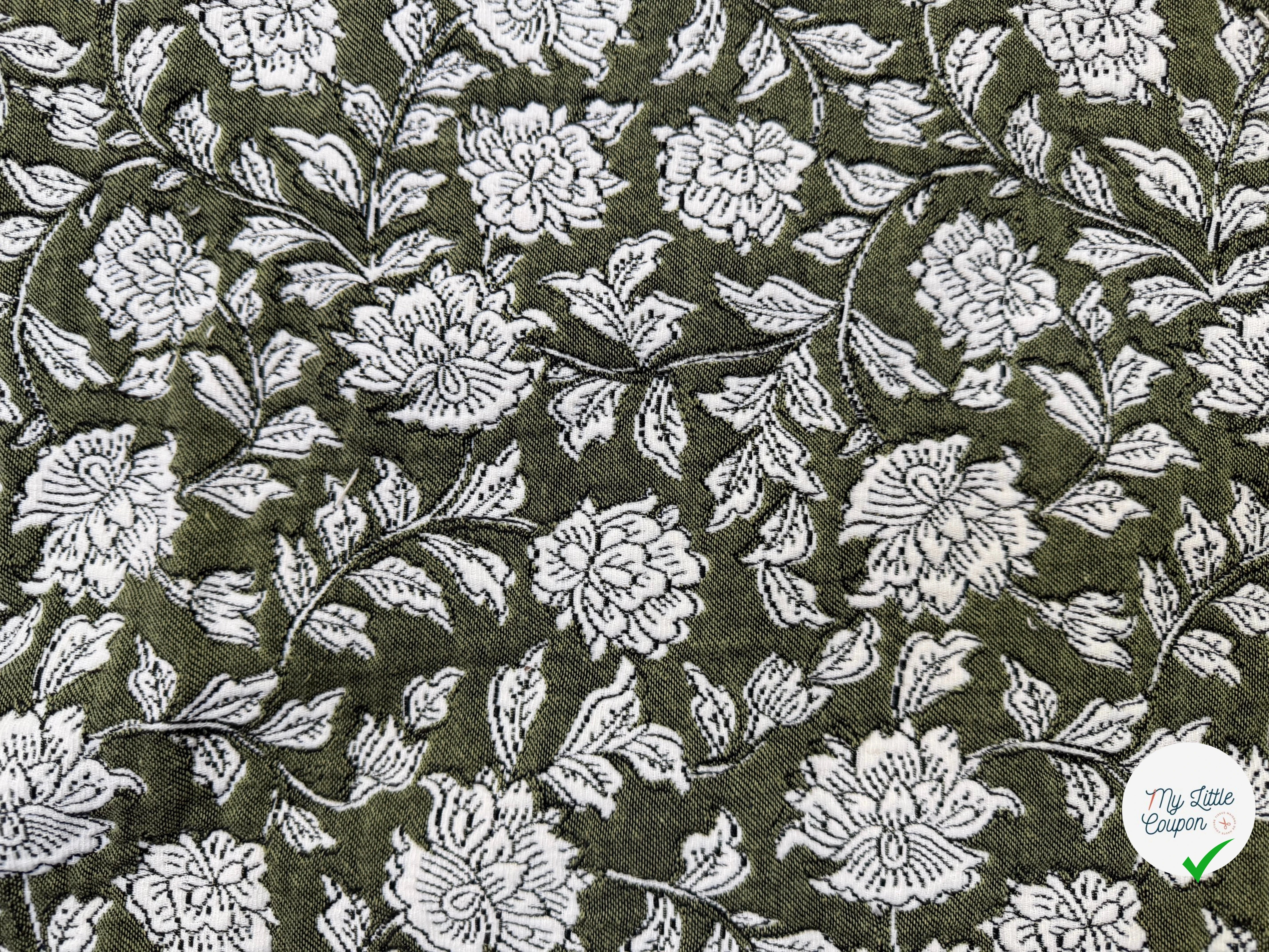 JACQUARD DEEPSI MADE IN FRANCE SAUGE - My Little Coupon