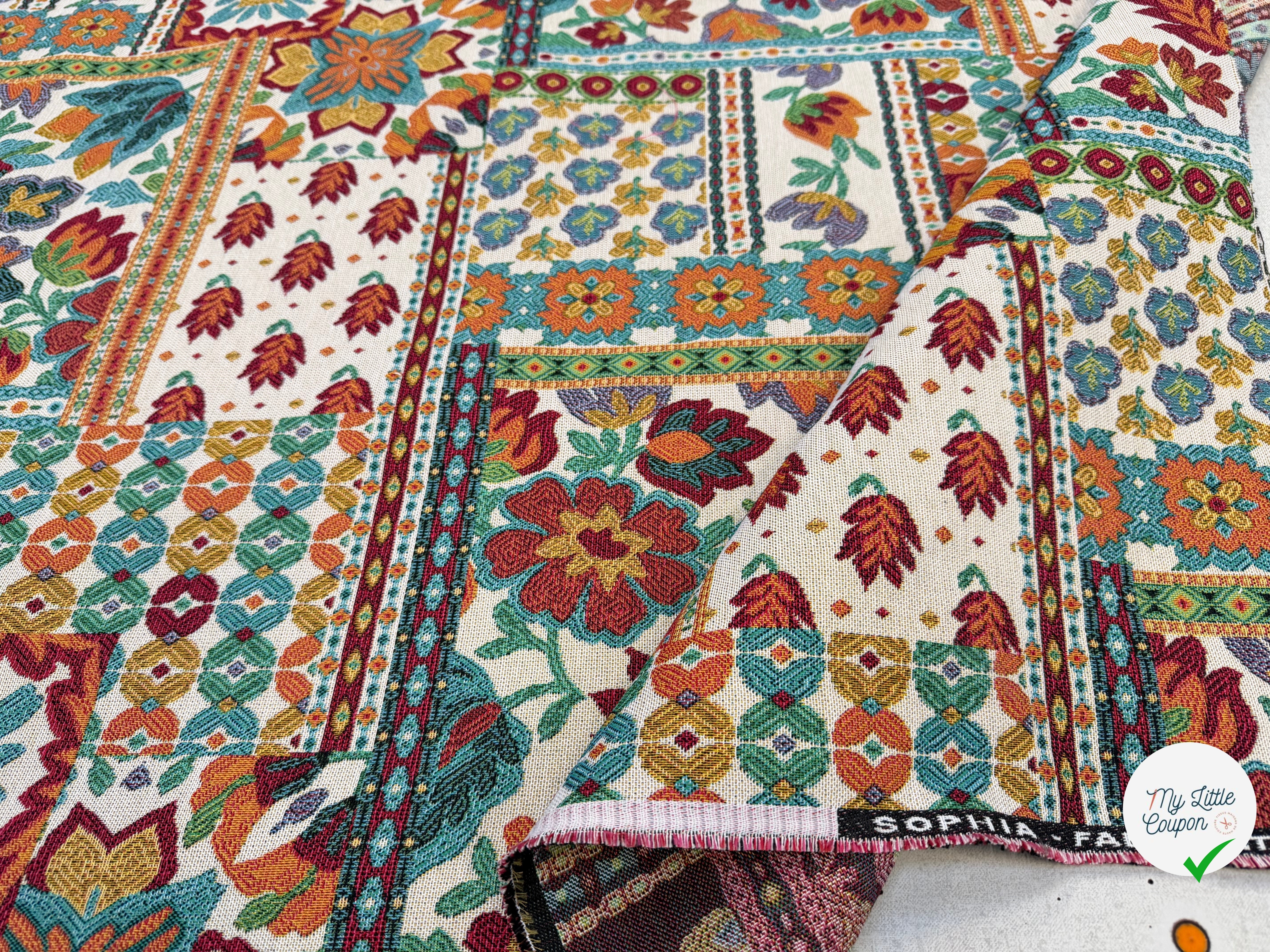 JACQUARD SOPHIA 140 CM - My Little Coupon