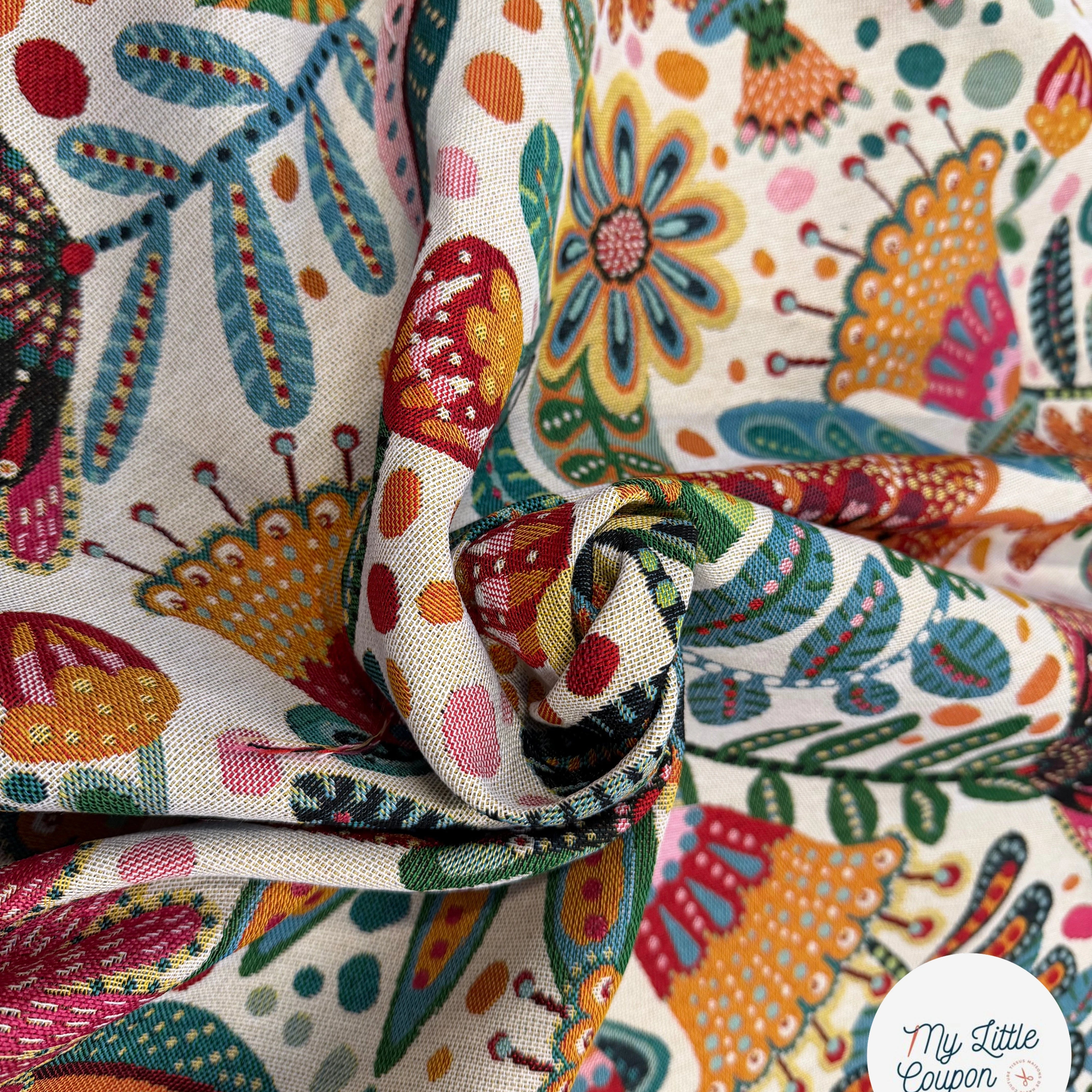 JACQUARD GINA MULZ 140 CM - My Little Coupon