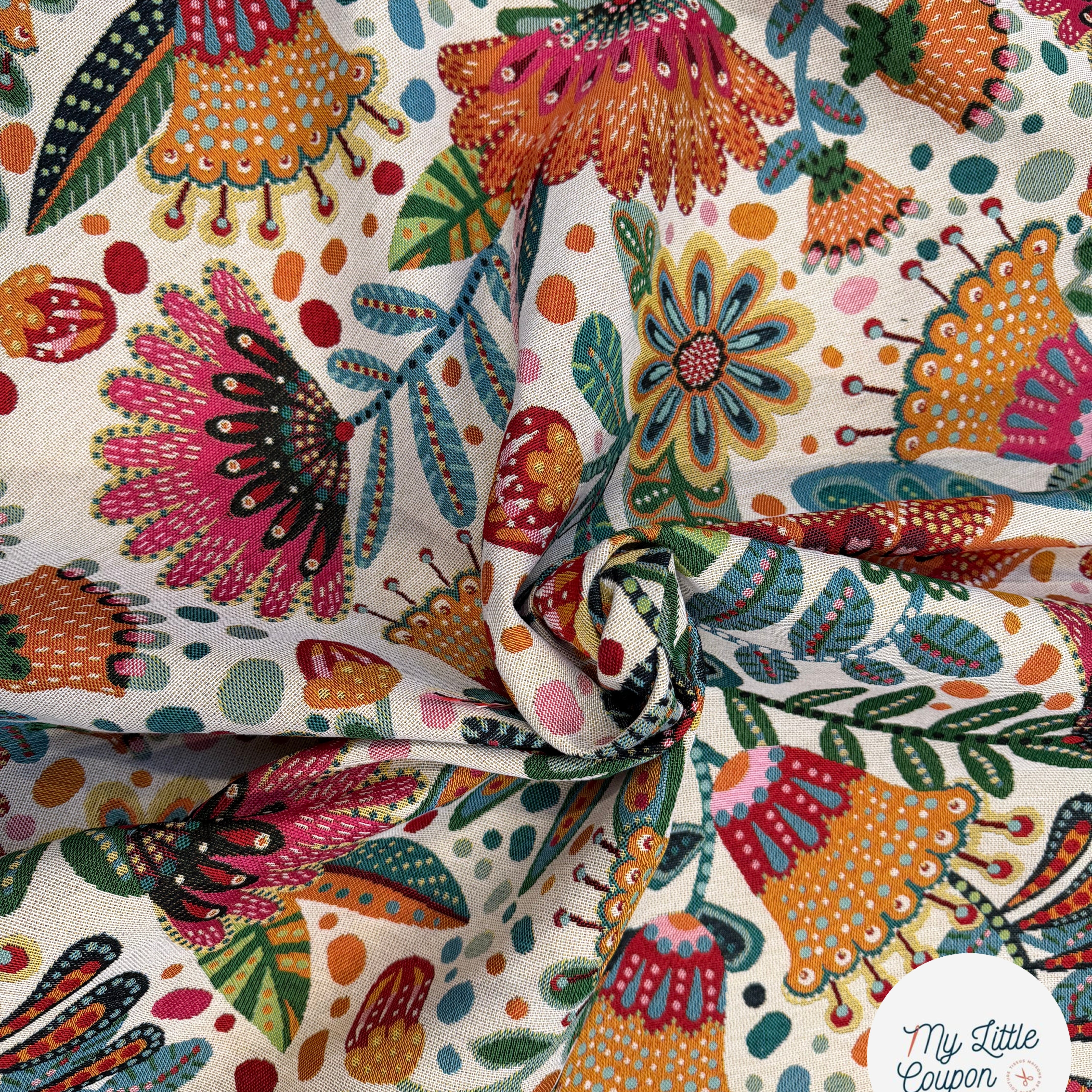 JACQUARD GINA MULZ 140 CM - My Little Coupon