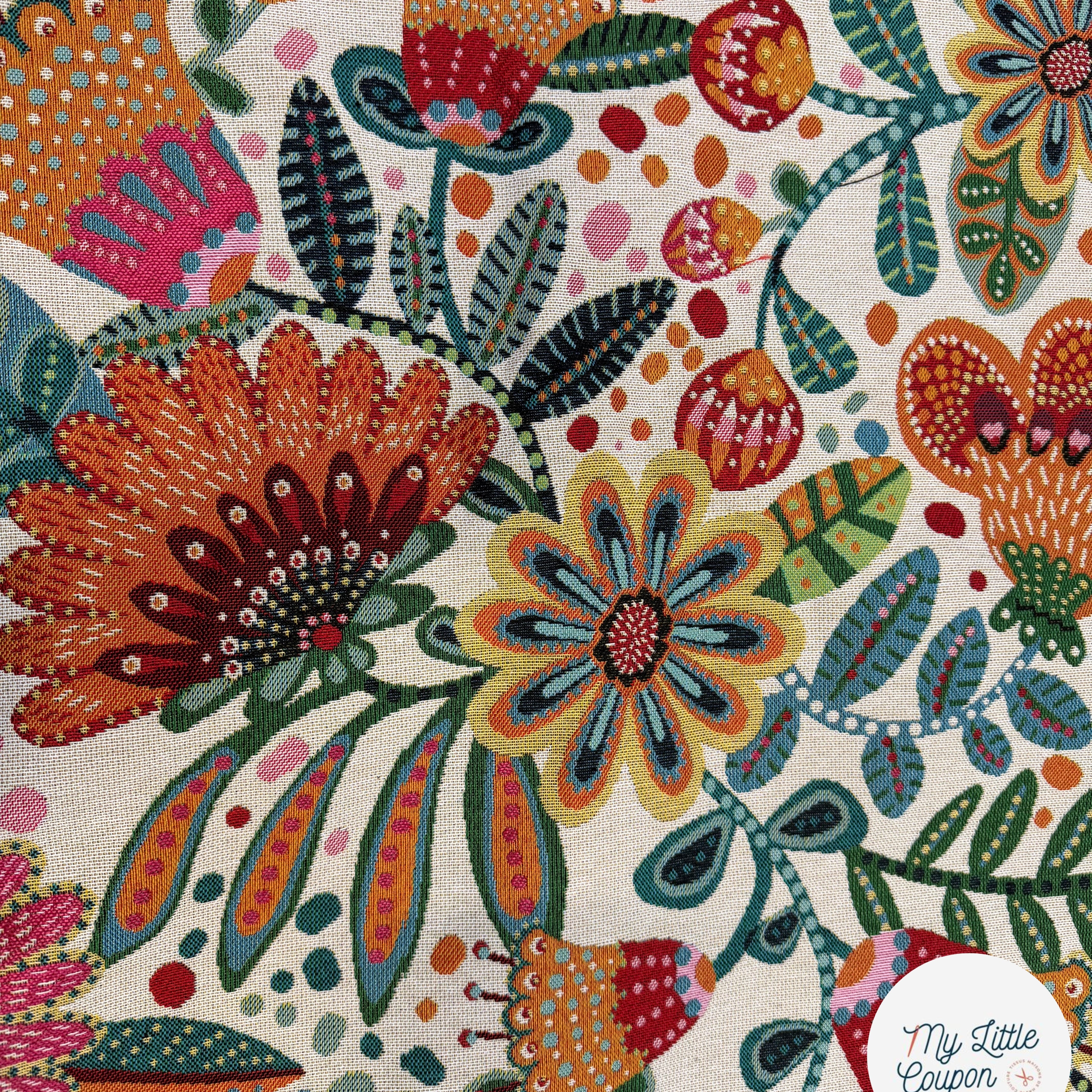 JACQUARD GINA MULZ 140 CM - My Little Coupon